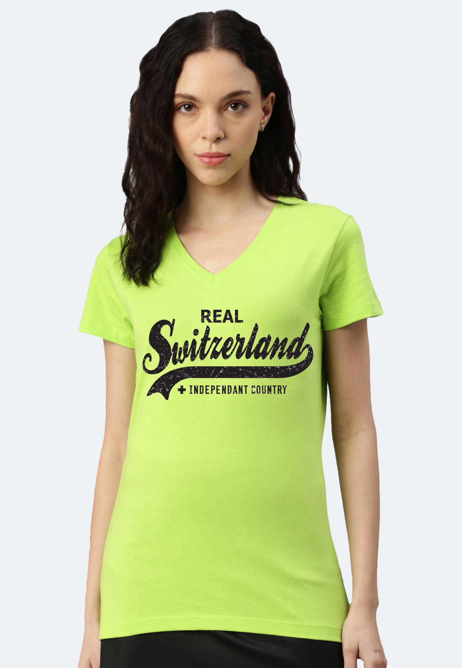 Switcher shirt lady Real Switzerland color/364 lime