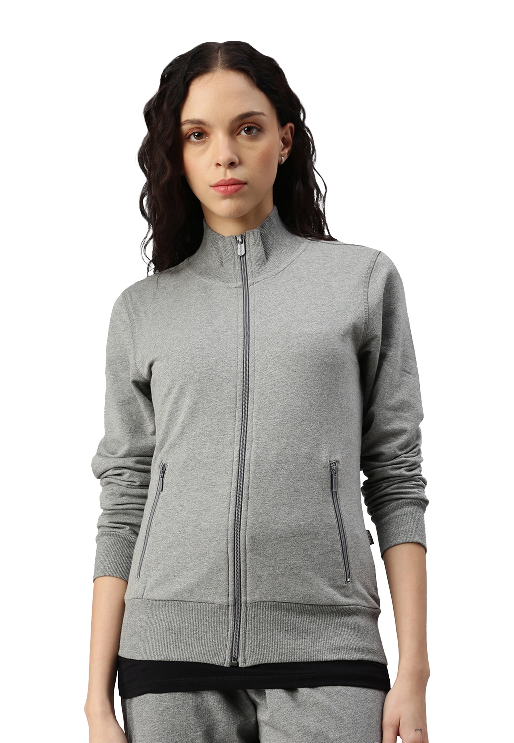 Switcher sweatjacket Lady mia color/ebony chine