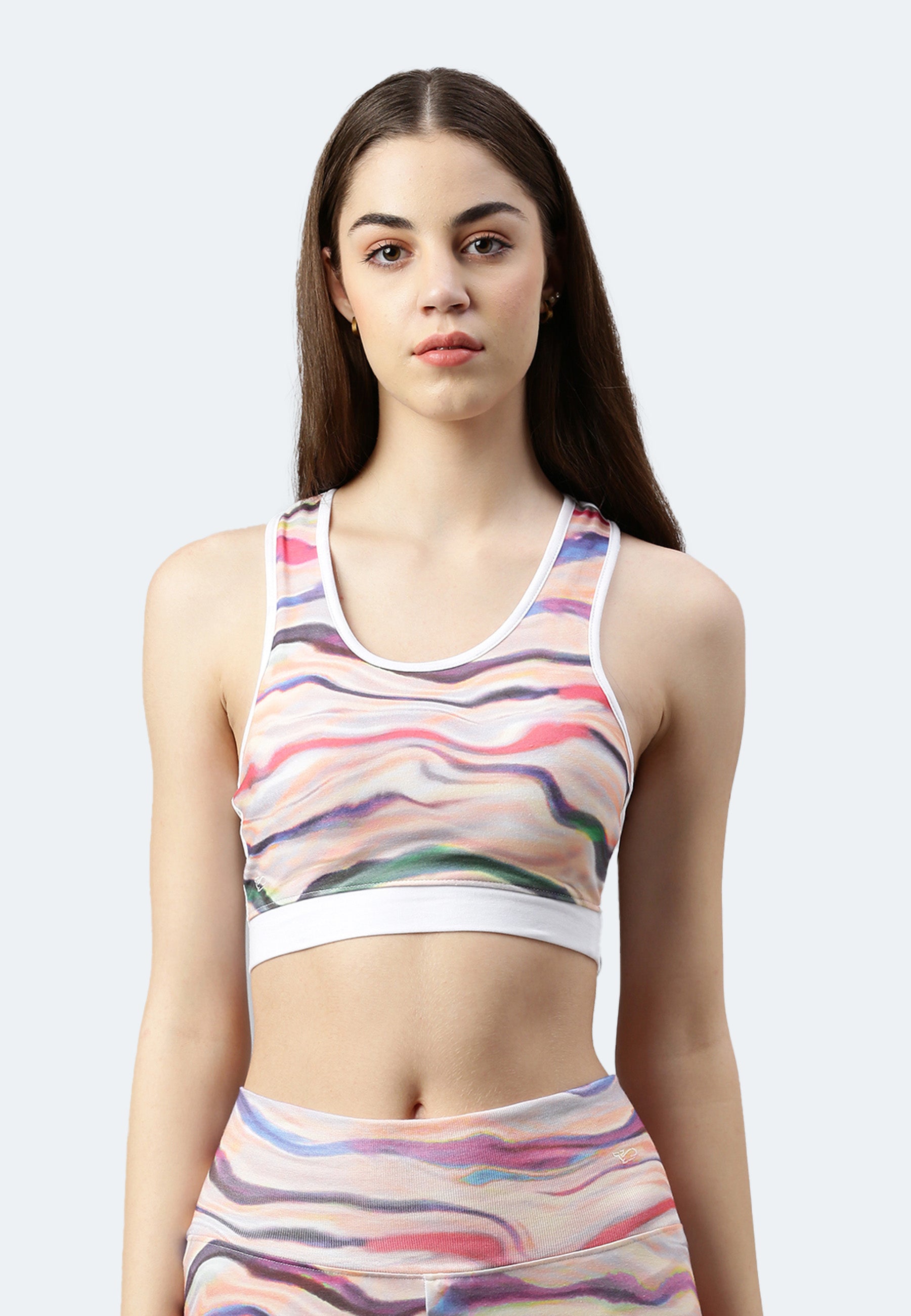 Racerback Sport Crop Top Kerala