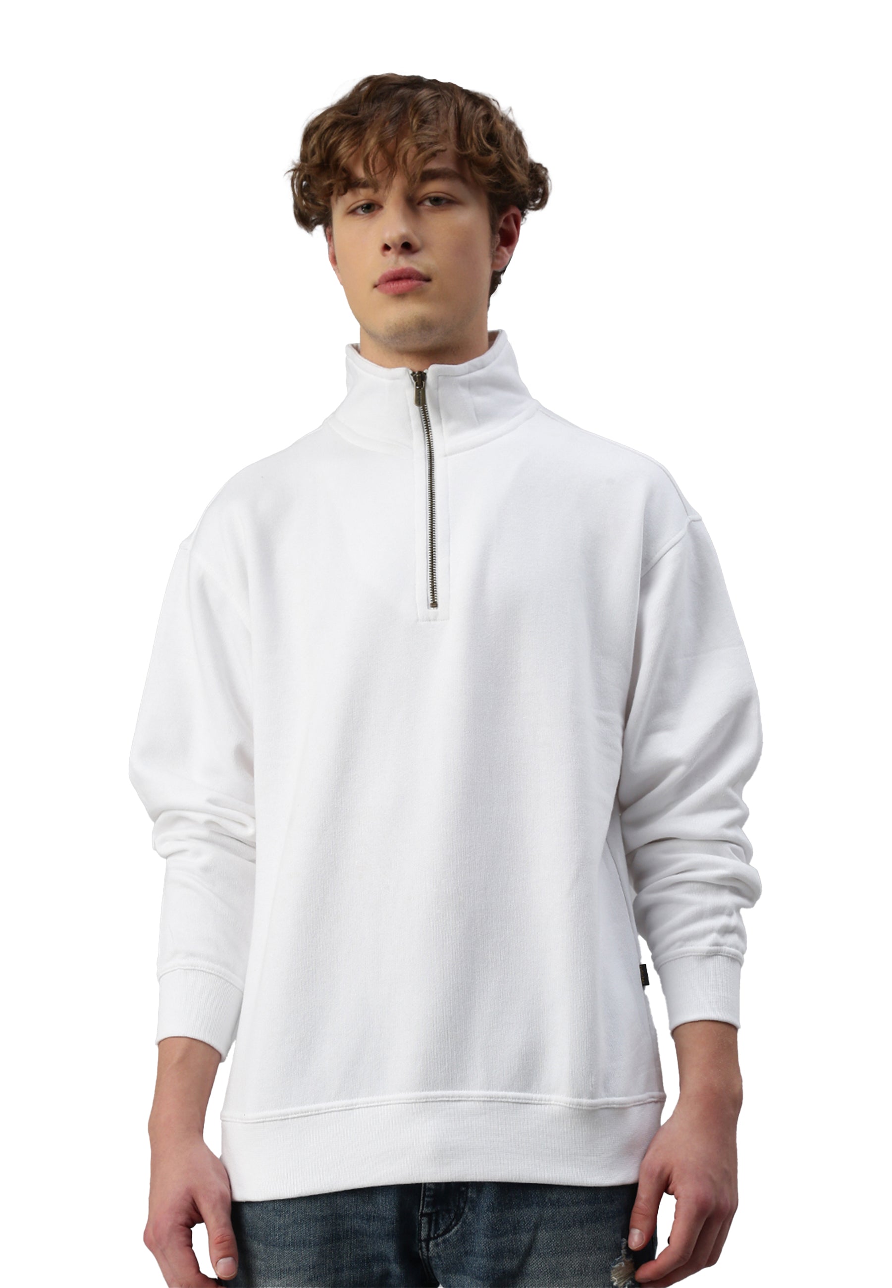 Sweat-shirt Switcher homme oslo color/blanc
