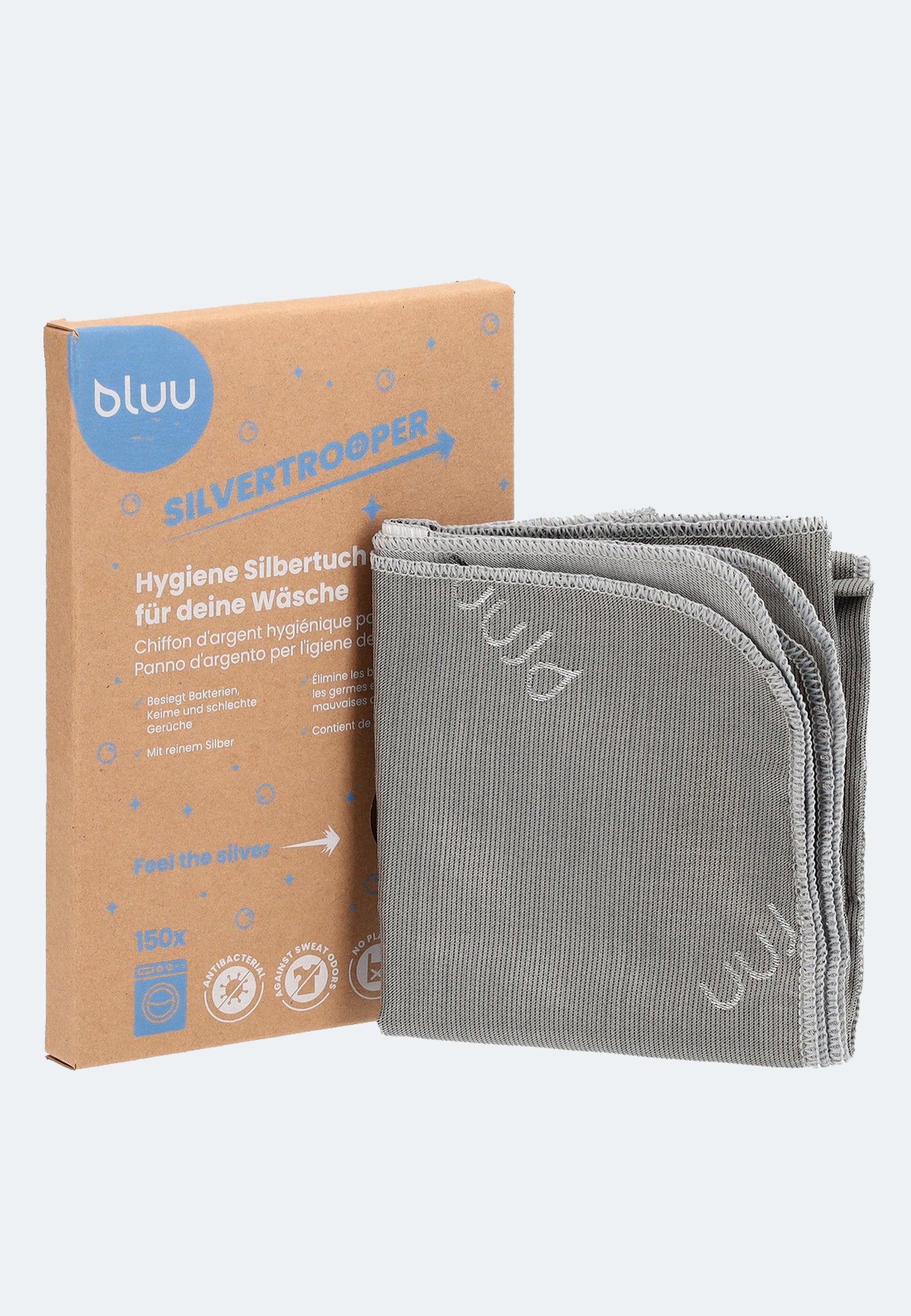 bluu silvertrooper - Chiffon d'argent hygiénique