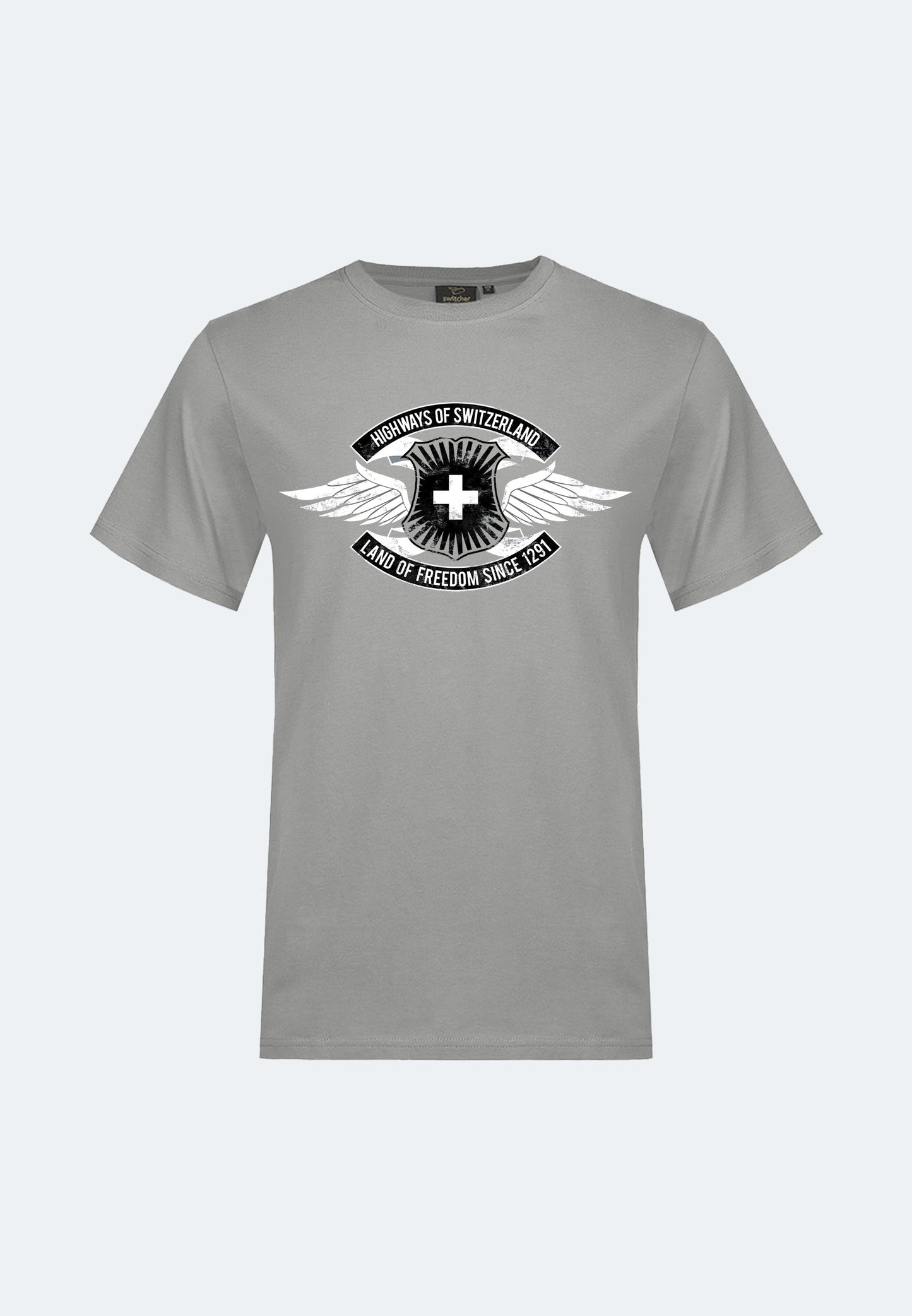 Chemise Switcher Highways of Switzerland color/402 gris fonce