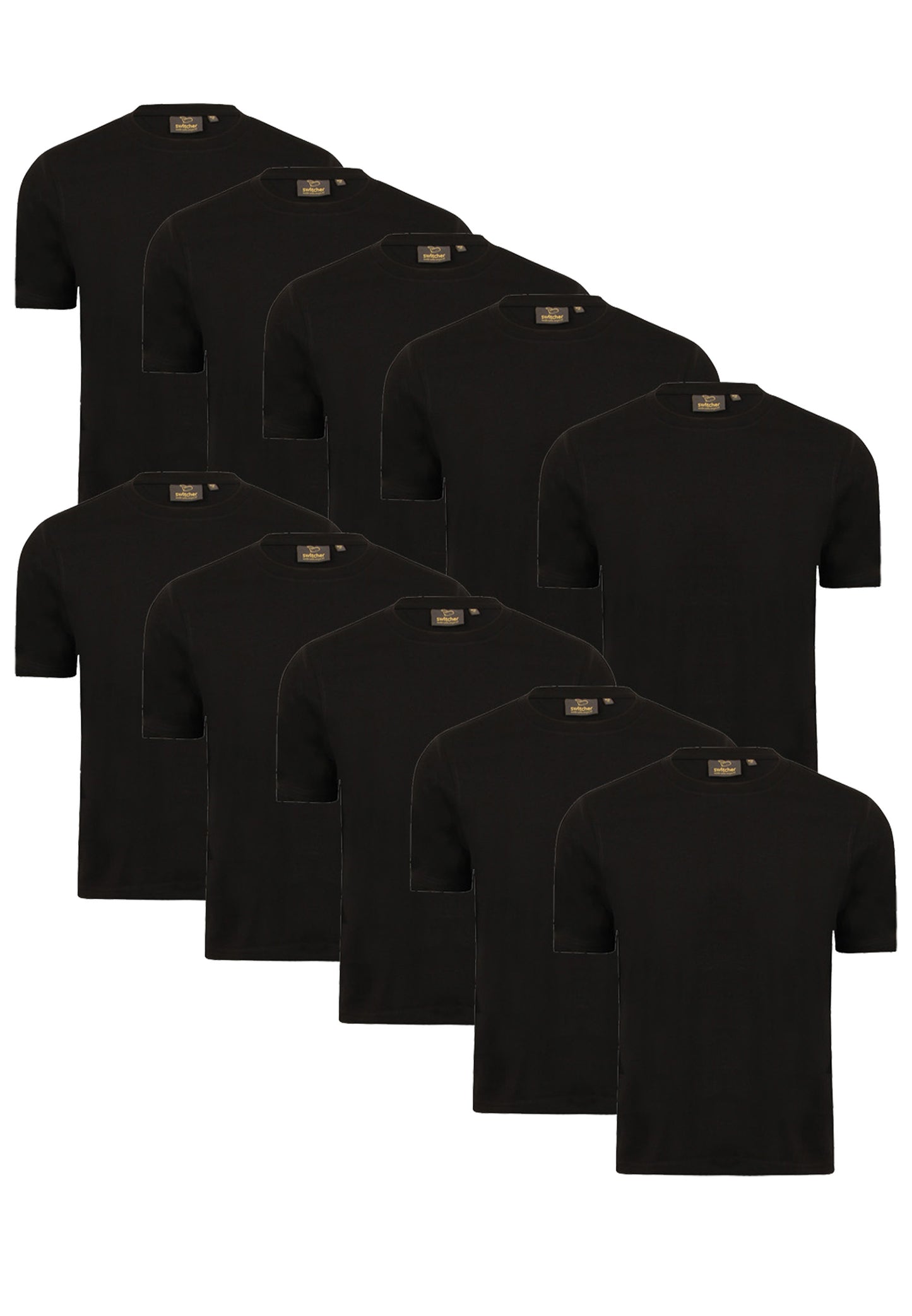 Chemise unisexe Switcher bob II color/40 noir