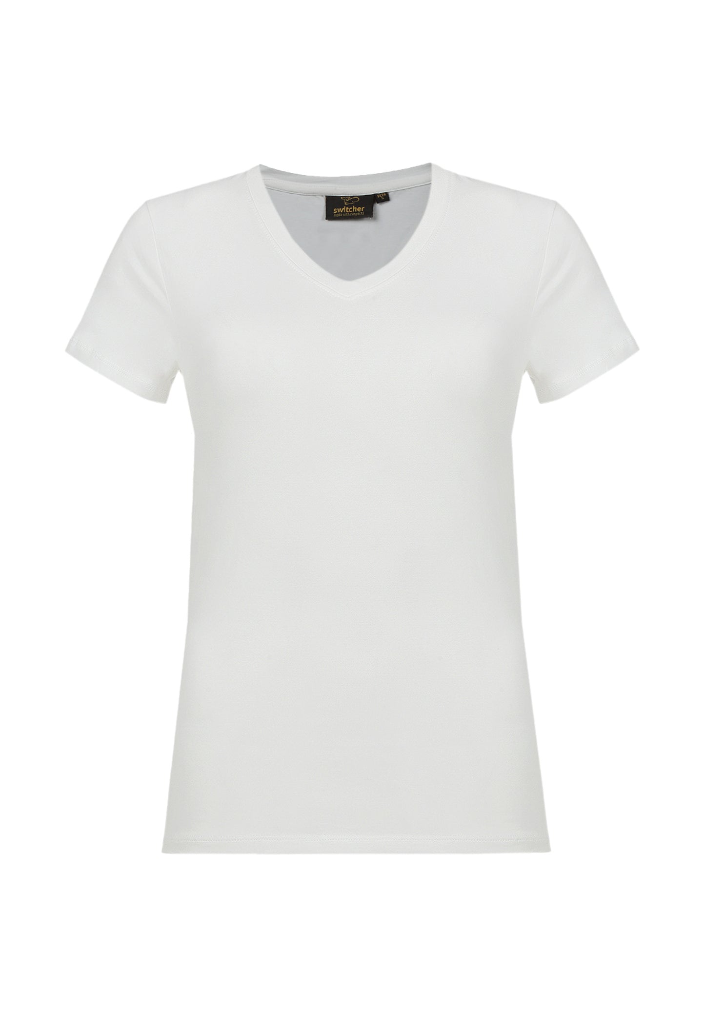 T-shirt stretch col V Giorgia
