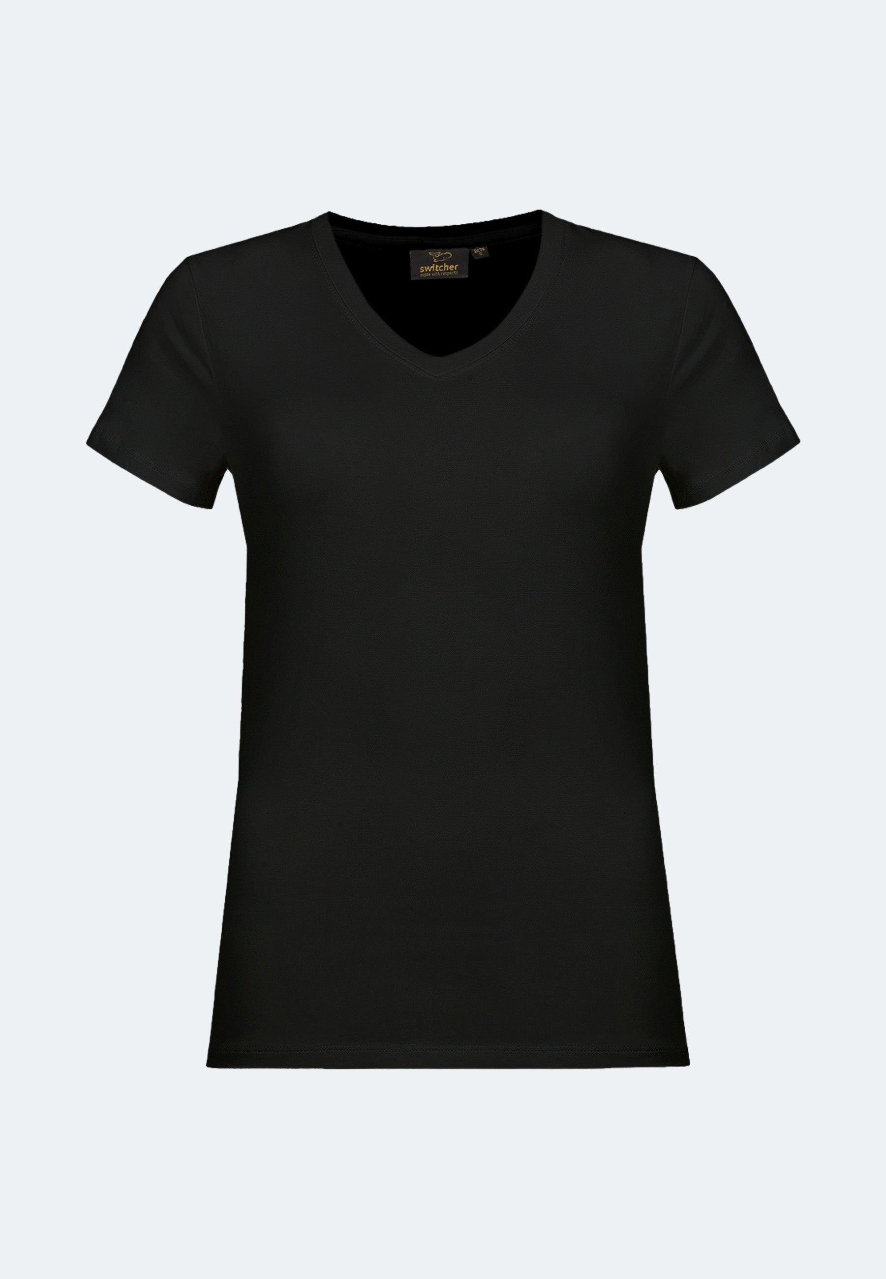 T-shirt stretch col V Giorgia