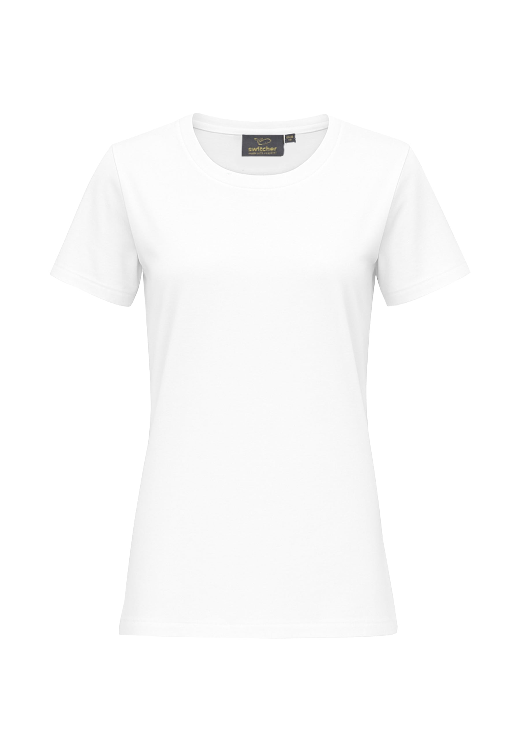 T-shirt Switcher lady gaia color/blanc