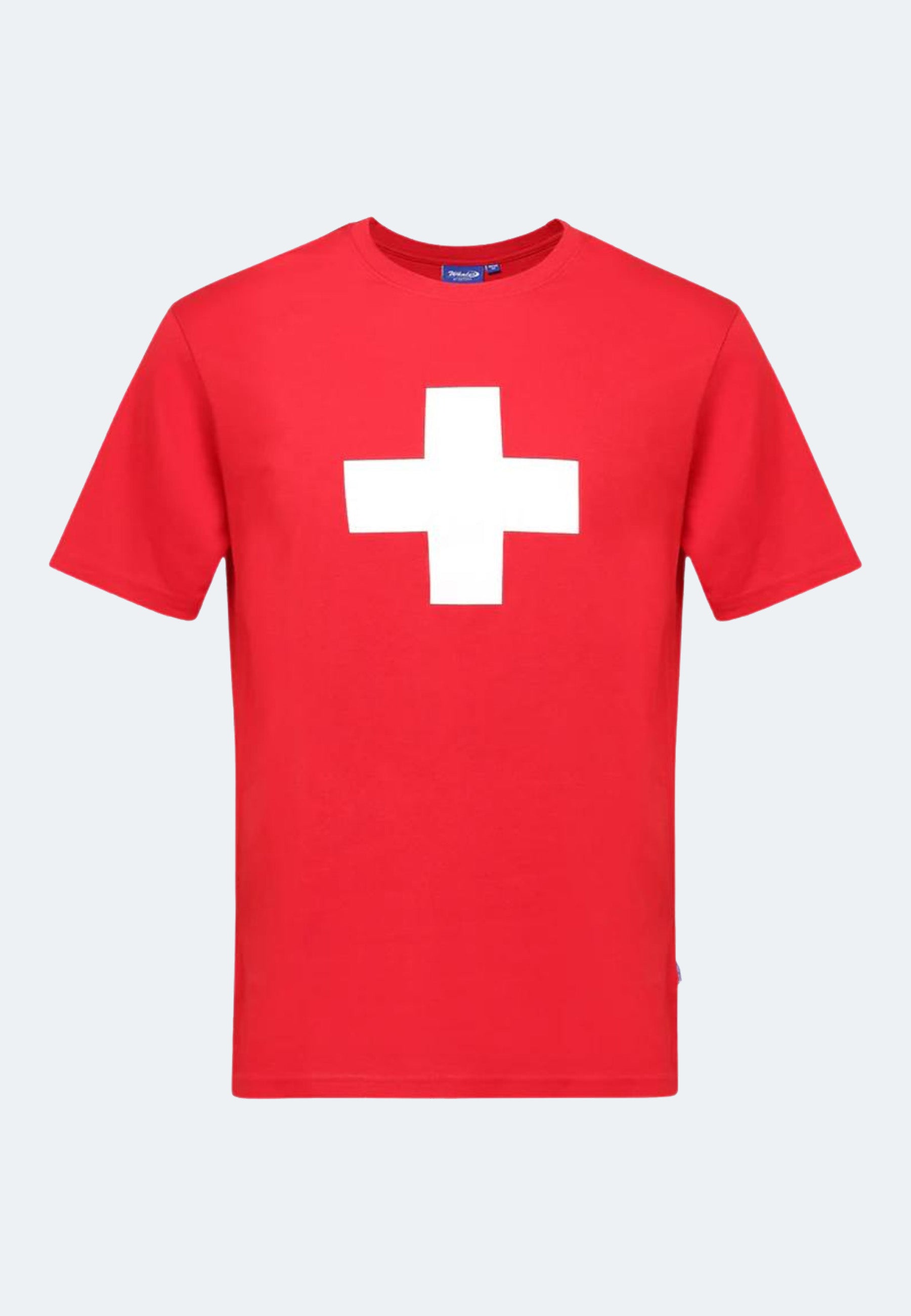 T-shirt Switcher kid's swiss vision helvetica color/10 rouge