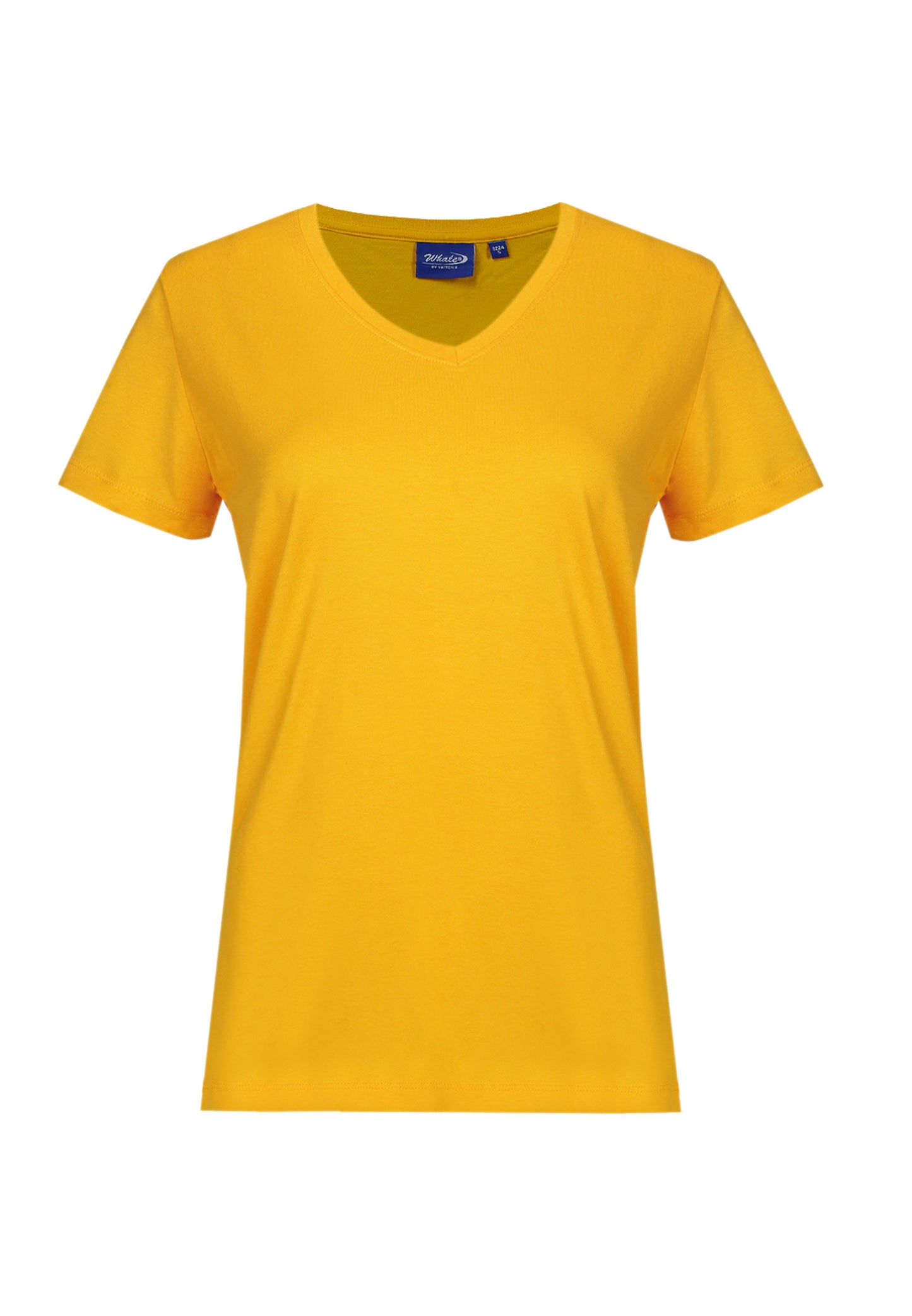 T-shirt femme col V Baleine