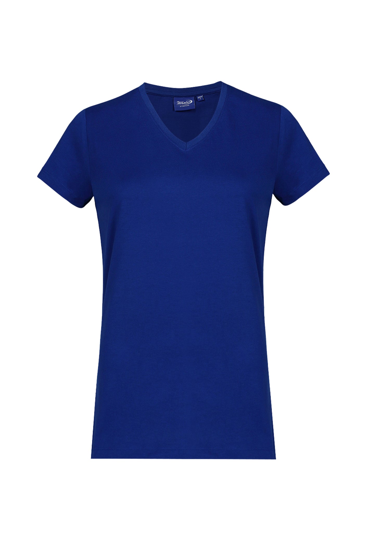 T-shirt femme col V Baleine