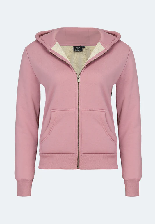 Sweat à capuche Switcher Sherpa grimentz color/196 rose