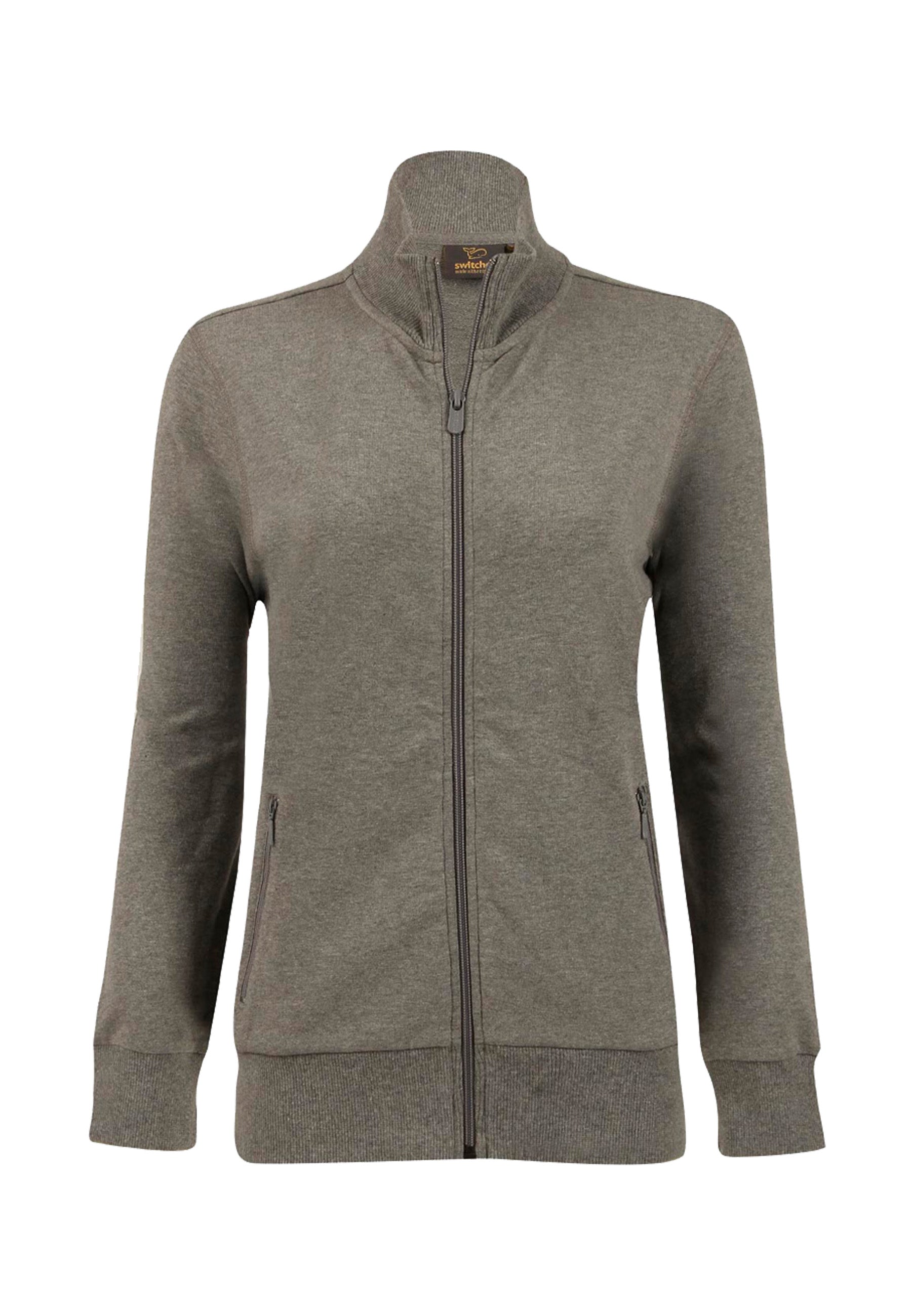 Switcher sweatjacket Lady mia color/ebony chine
