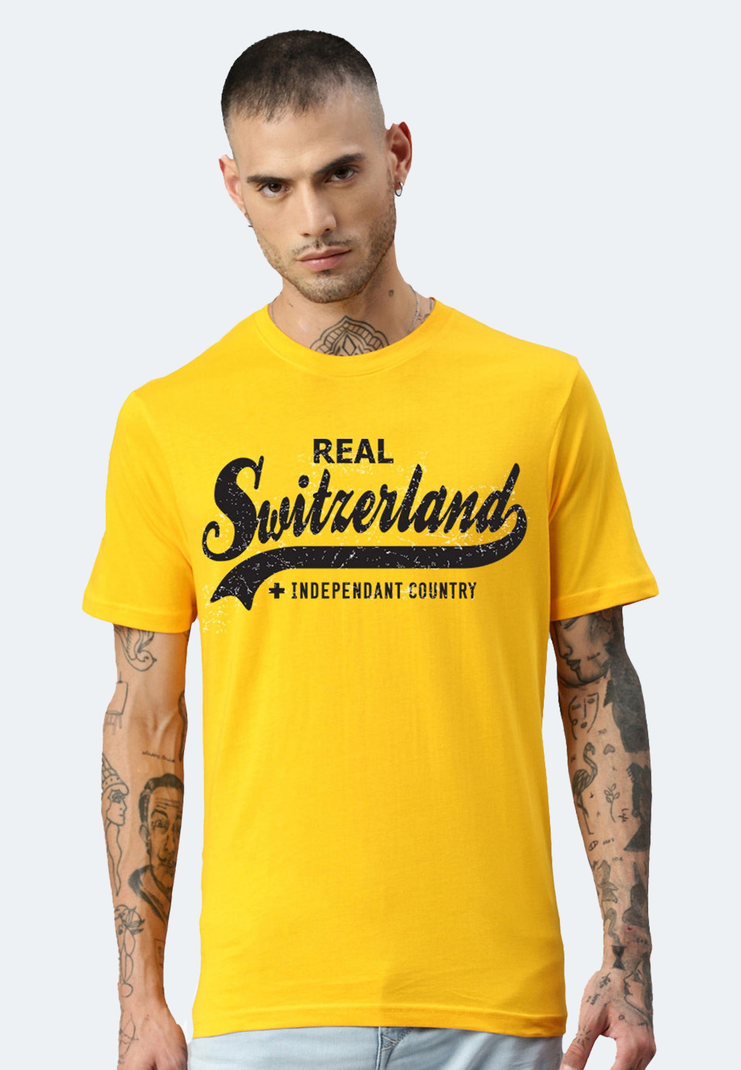 Chemise Switcher Real Switzerland color/53 jaune
