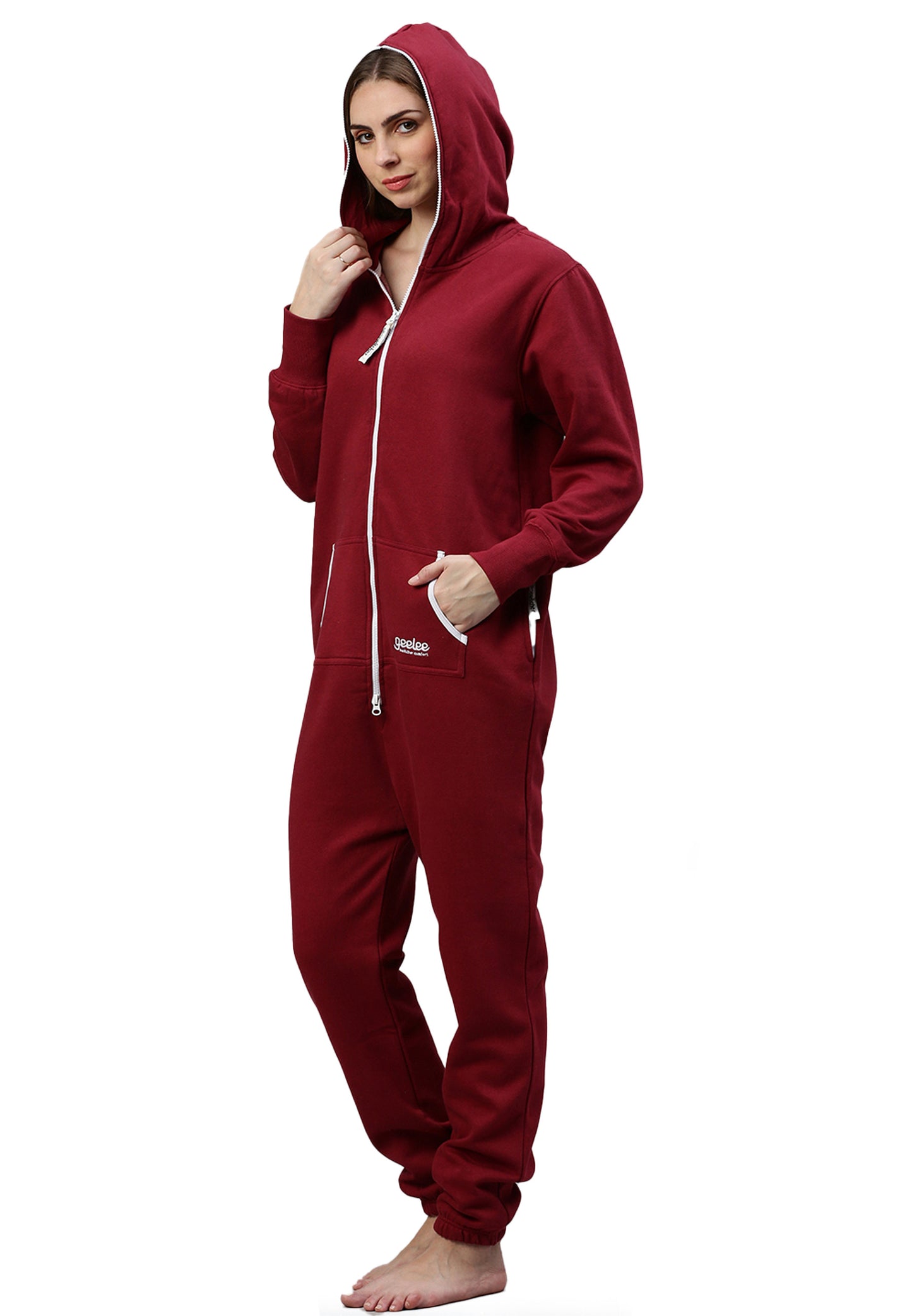 Switcher jumpsuit geelee jumpsuit color/158 bourgogne
