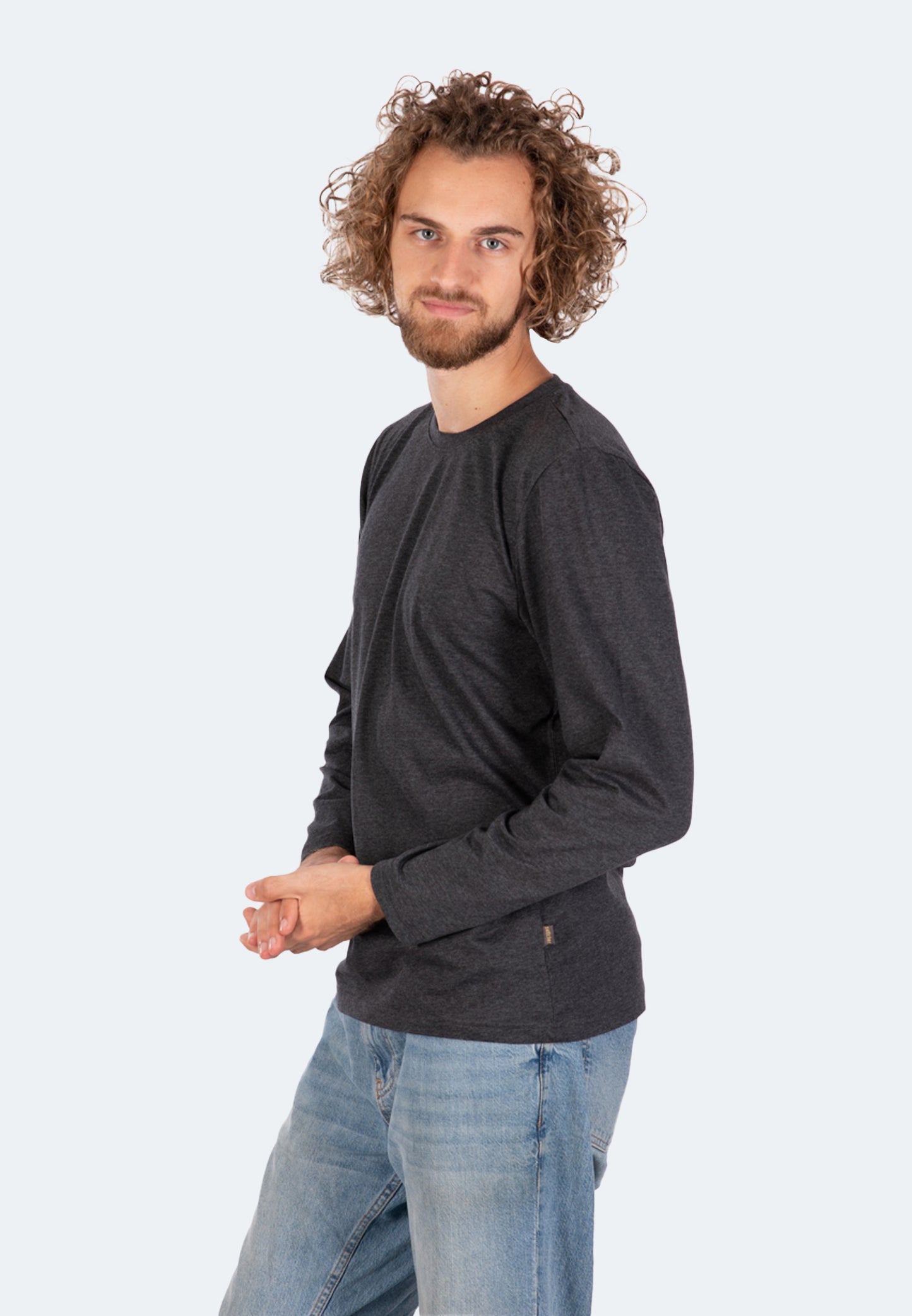 Switcher manches longues loic color/41 noir chine