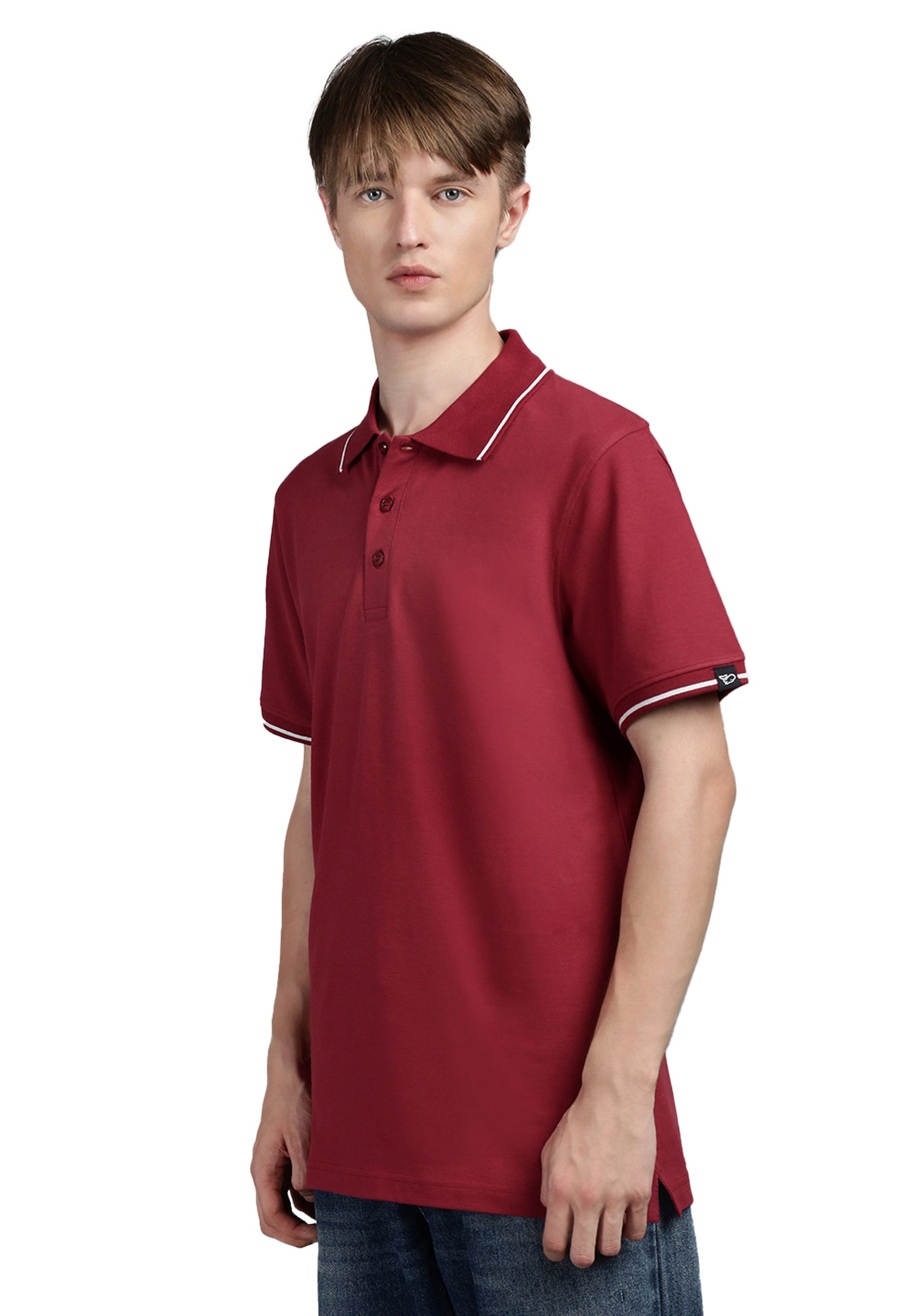 Switcher men's polo ben color/158 bourgogne
