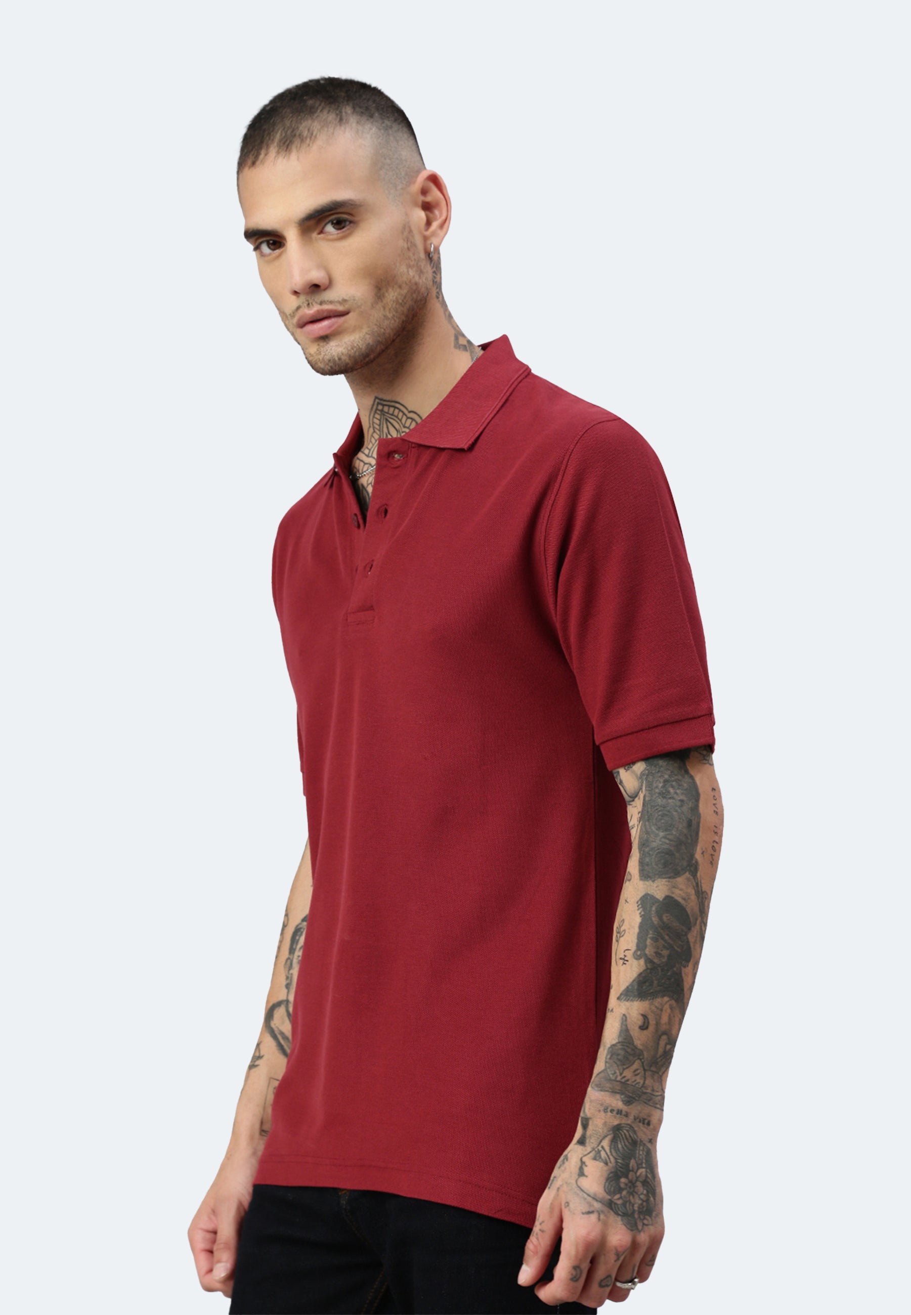 Polo homme Switcher couleur john/bordeaux