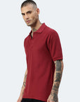 Polo homme Switcher couleur john/bordeaux