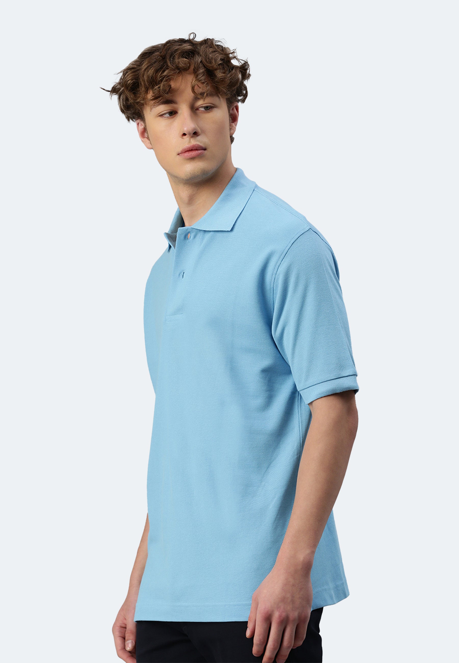 Polo Switcher Samuel pour homme couleur/bleu glace