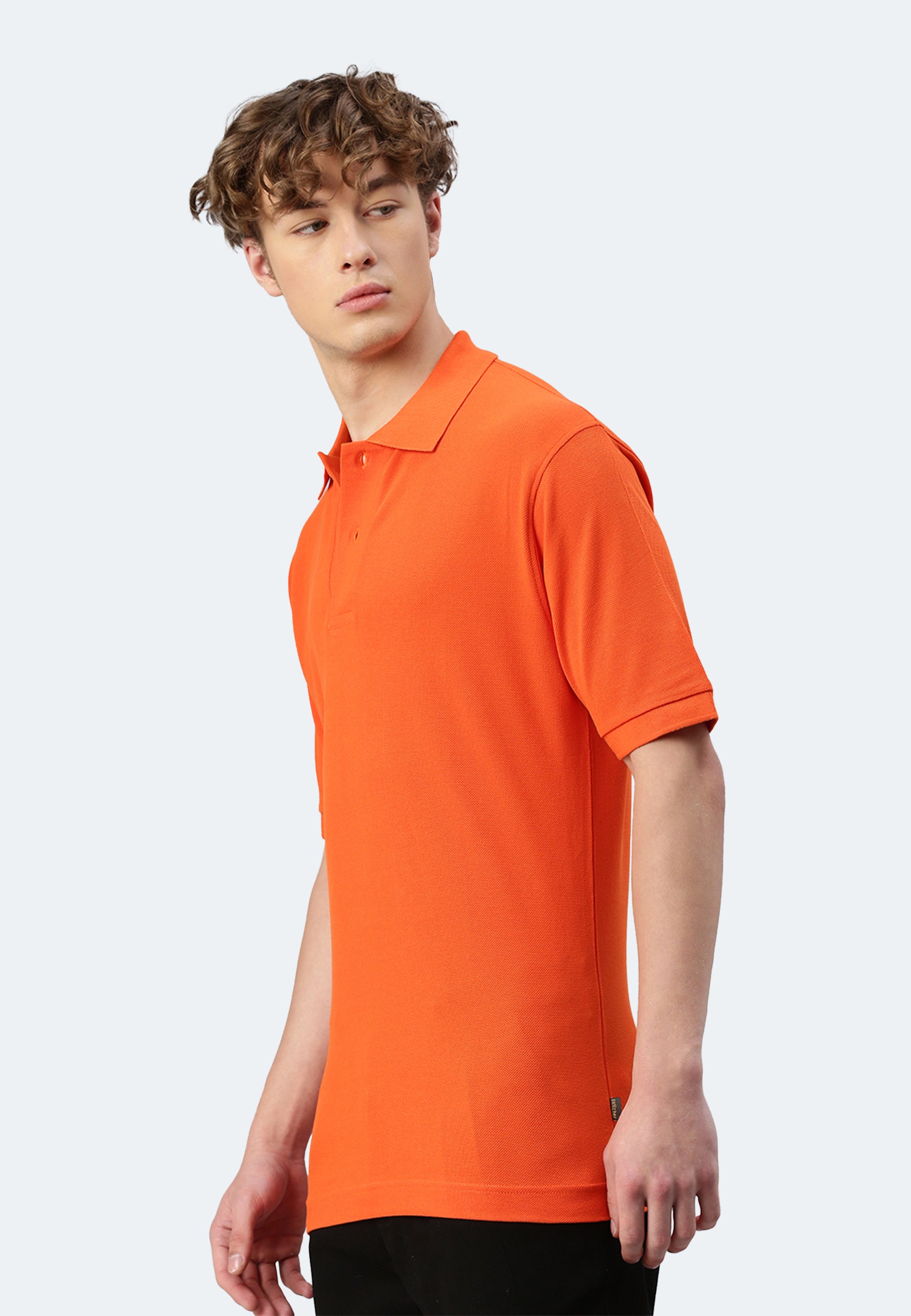 Polo Switcher pour homme Samuel couleur/paprika