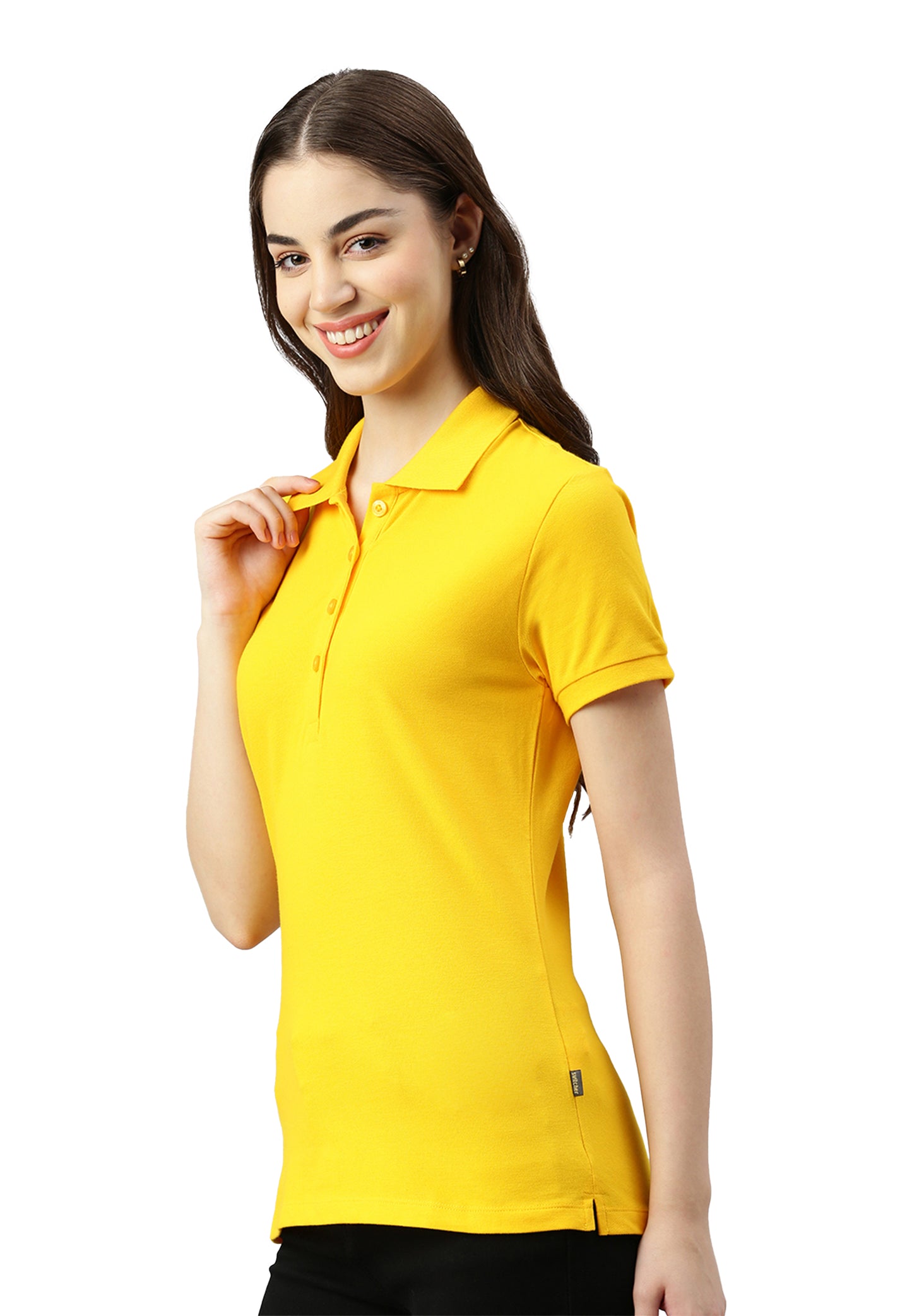 Switcher Lady polo stacy color/53 jaune