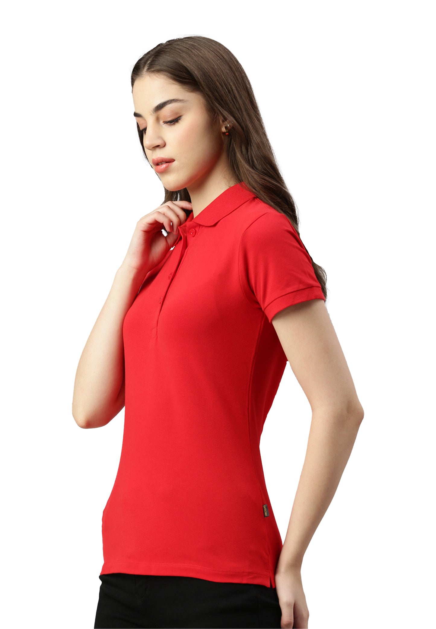 Switcher Lady polo stacy color/10 rouge