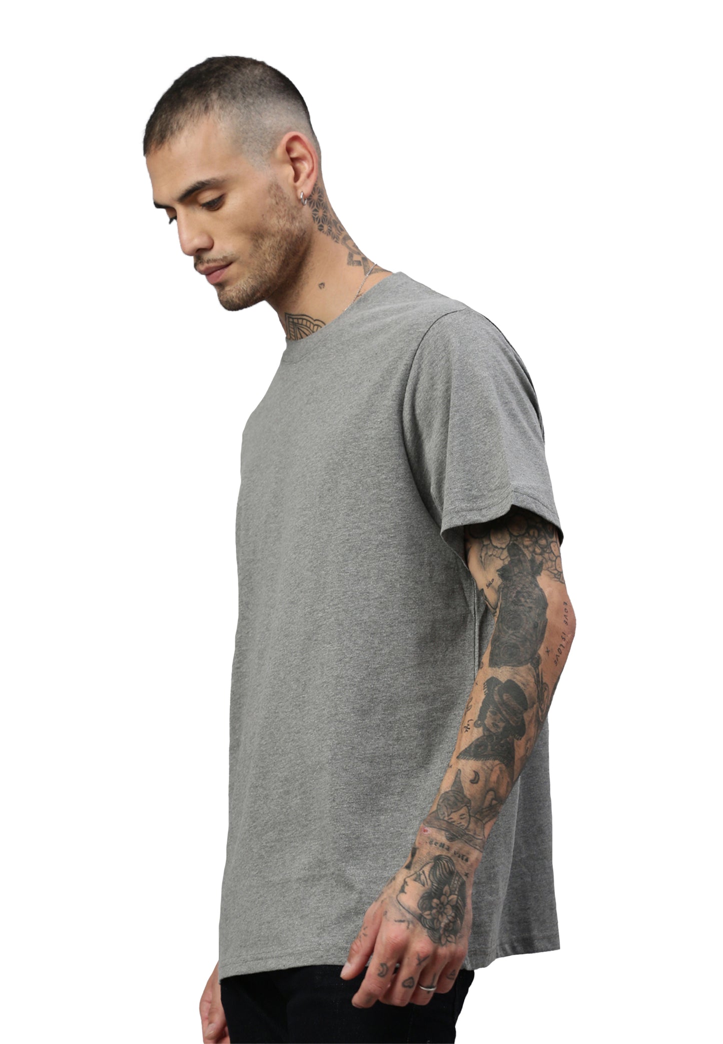 Chemise unisexe Switcher bob II color/672 ebony chine