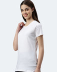 T-shirt Switcher lady gaia color/blanc