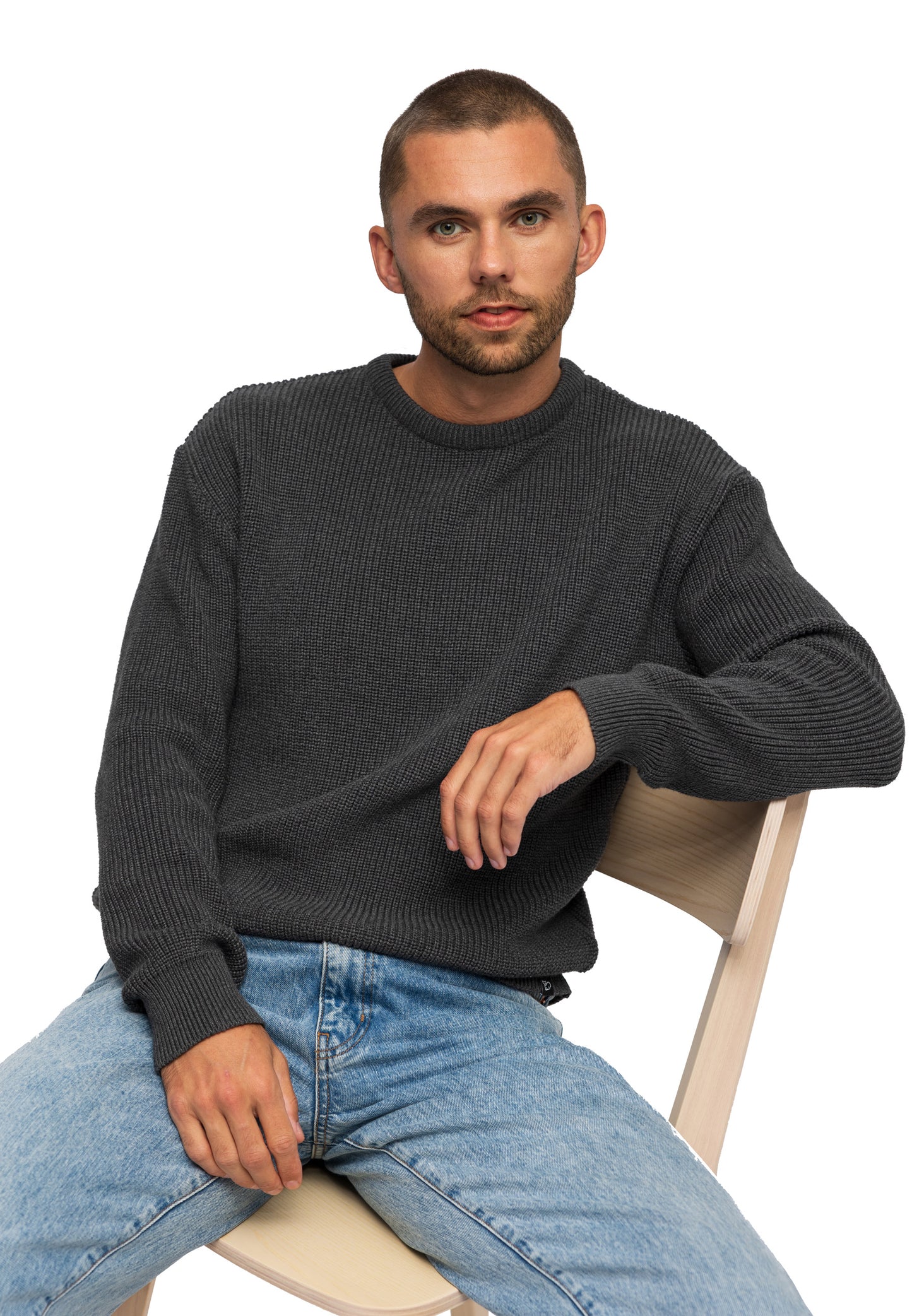 Sweat-shirt Switcher marcus color/41 noir chine