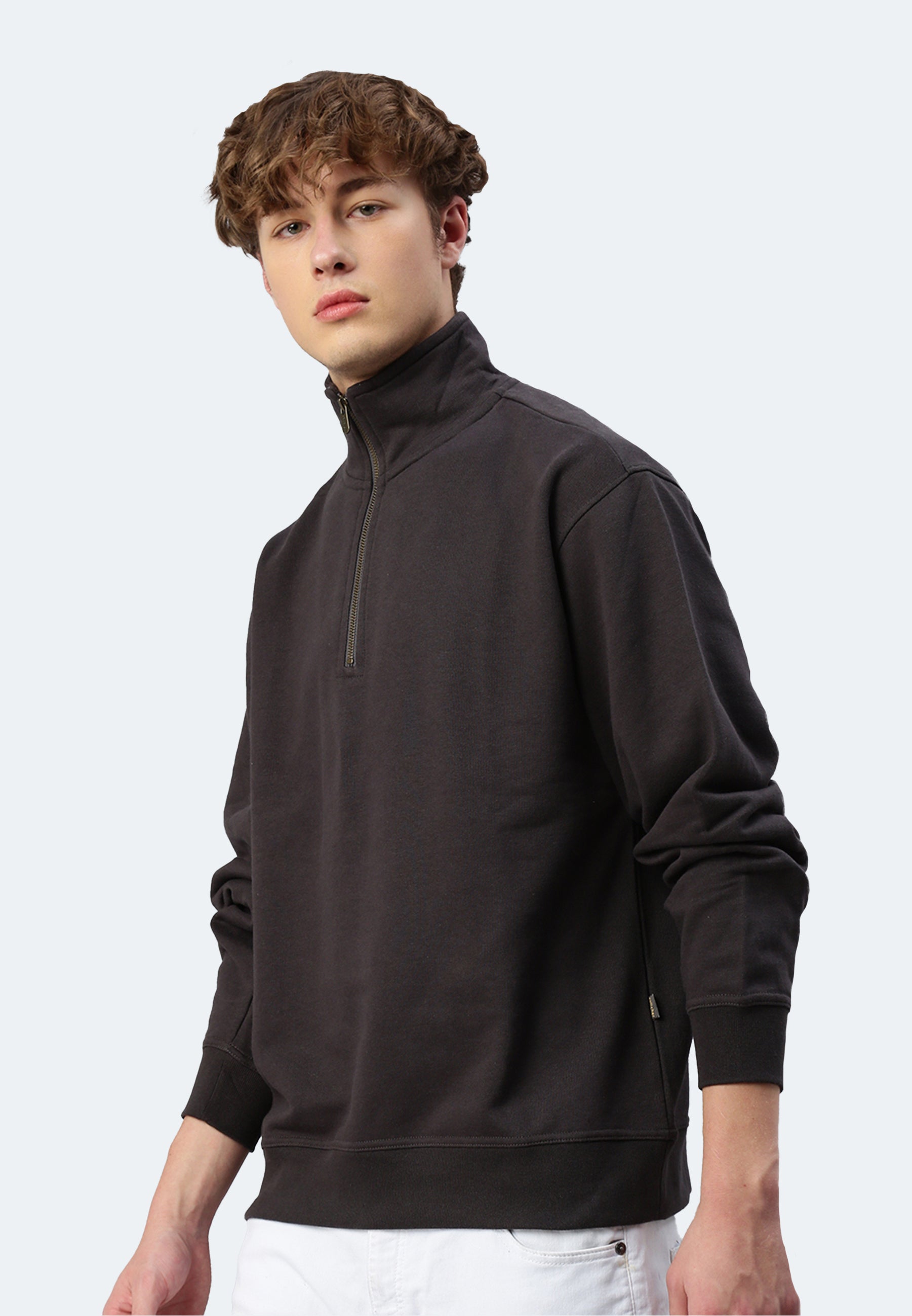Sweat-shirt Switcher homme couleur oslo/arsenic