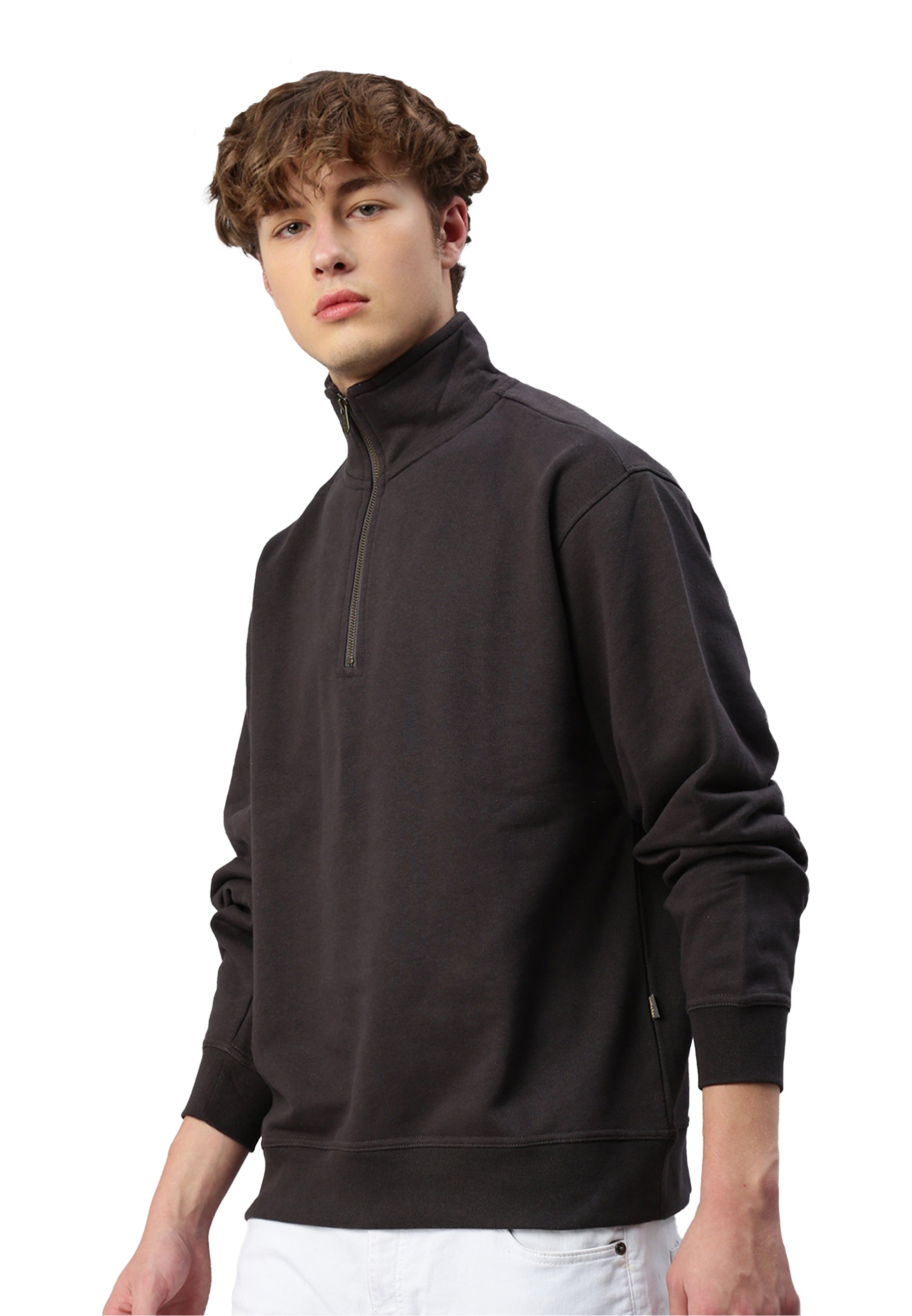 Sweat-shirt Switcher homme couleur oslo/arsenic