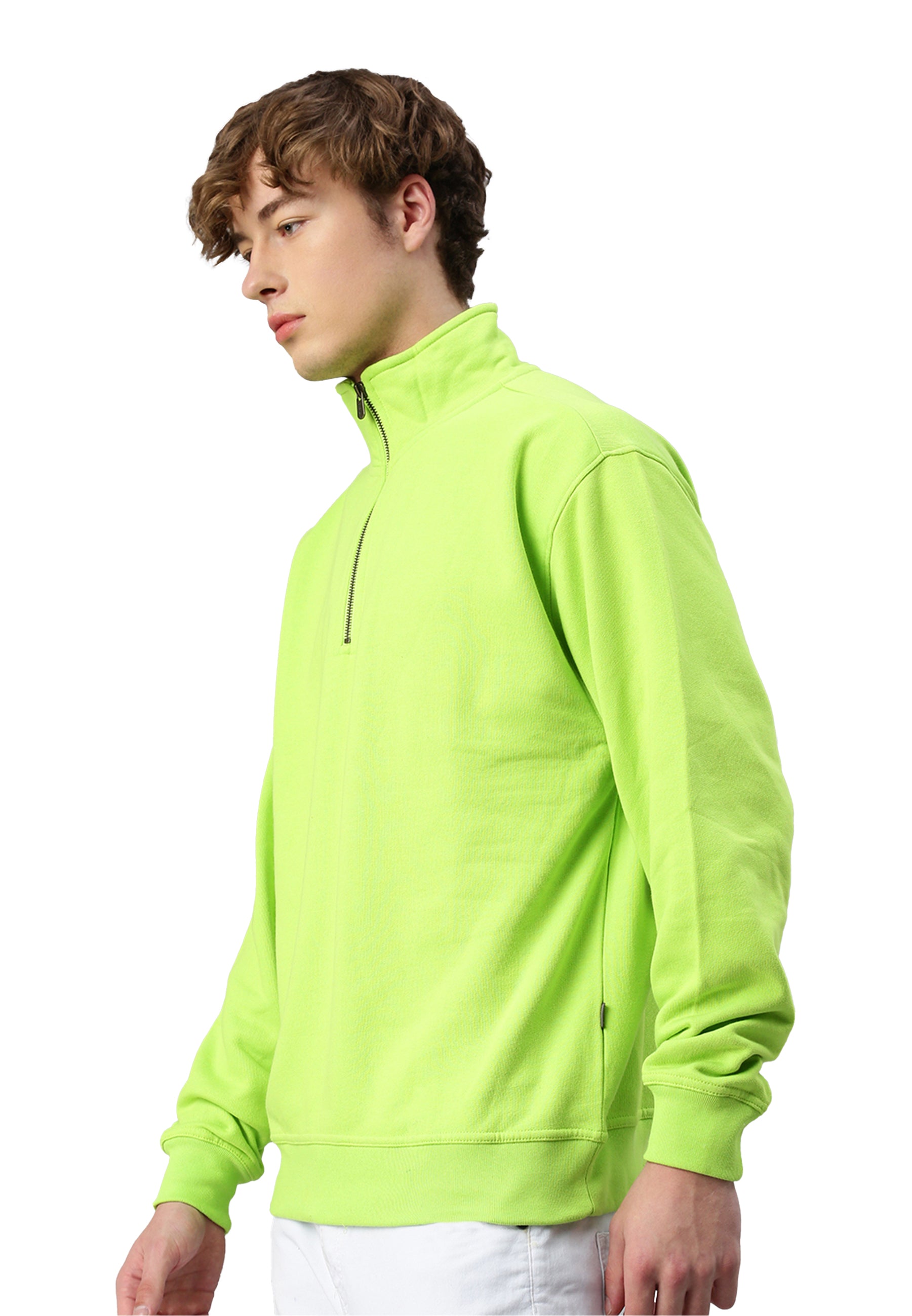 Sweat-shirt Switcher homme couleur oslo/limette