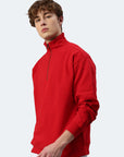 Sweat-shirt Switcher homme Oslo color/rouge