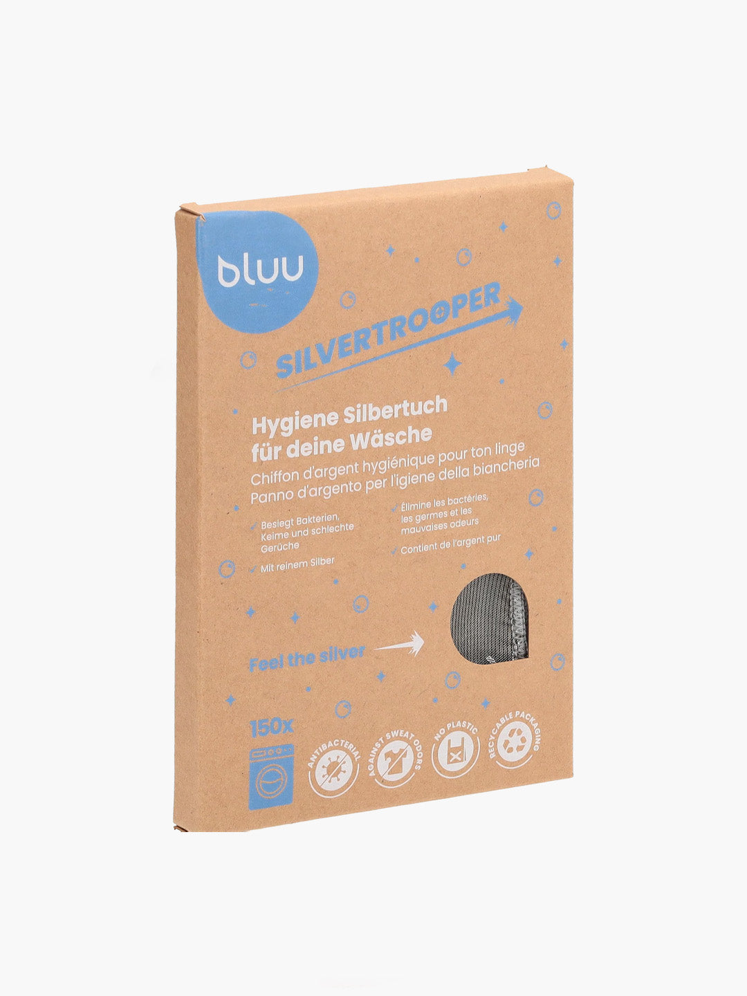 bluu silvertrooper - Chiffon d'argent hygiénique