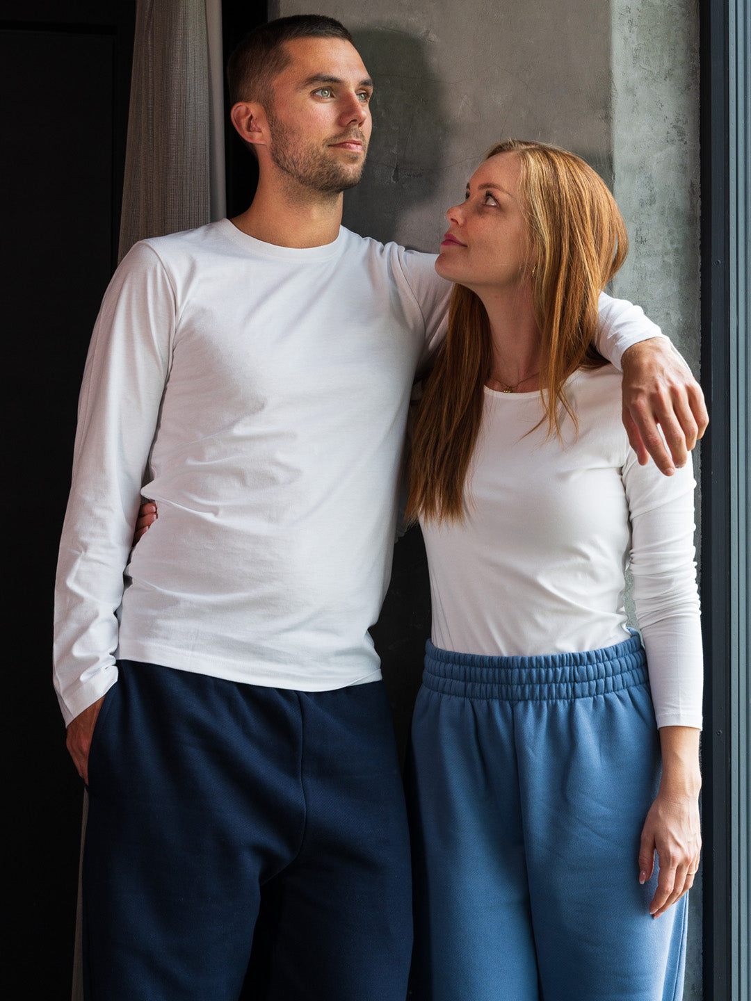 Switcher manches longues loic color/1 blanc