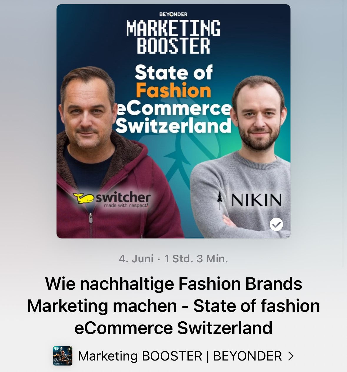 Comment les marques de mode durable font du marketing - State of fashion eCommerce Switzerland