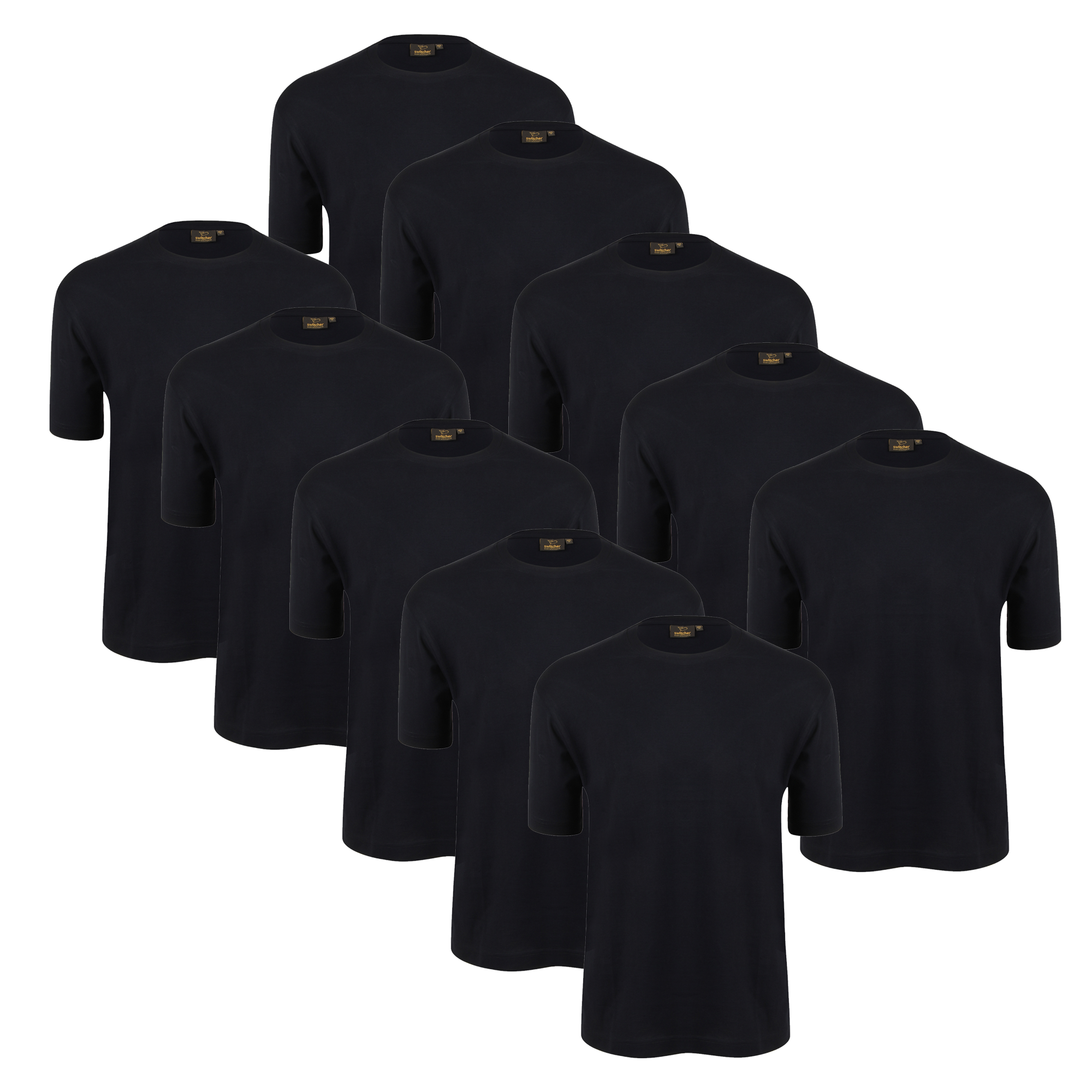 Pack de 9 T-shirts classiques Marine Bob 2001