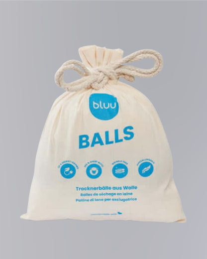 Bluu balles de séchage (4 balles)