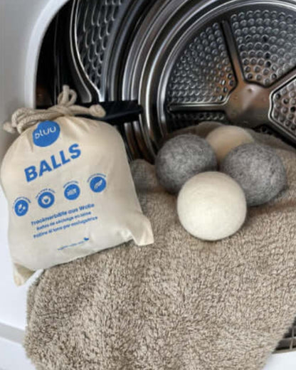 Bluu balles de séchage (4 balles)