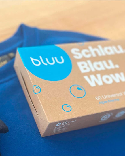 bluu 60 bandes de lavage universelles fraîcheur alpine