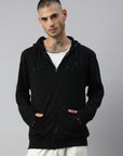 homme-moleson-recyclé-coton-polyester-zip-hoodie-noir-lookshot