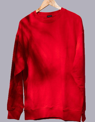 Sweat-shirt rouge de switcher