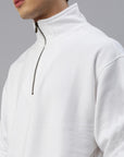 Sweat-shirt homme Troyer Oslo blanc