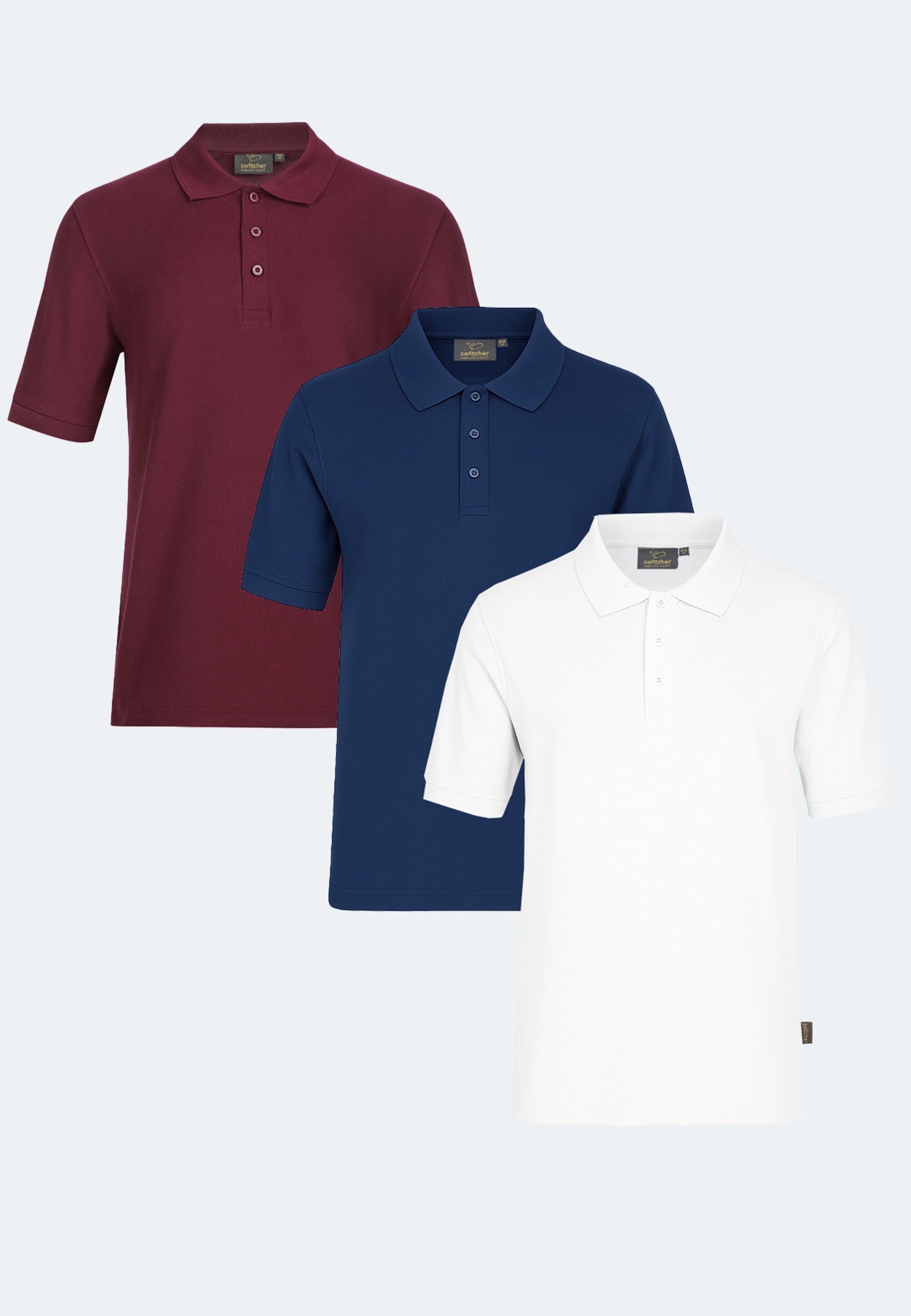 Switcher homme polo John color/12015 Pack