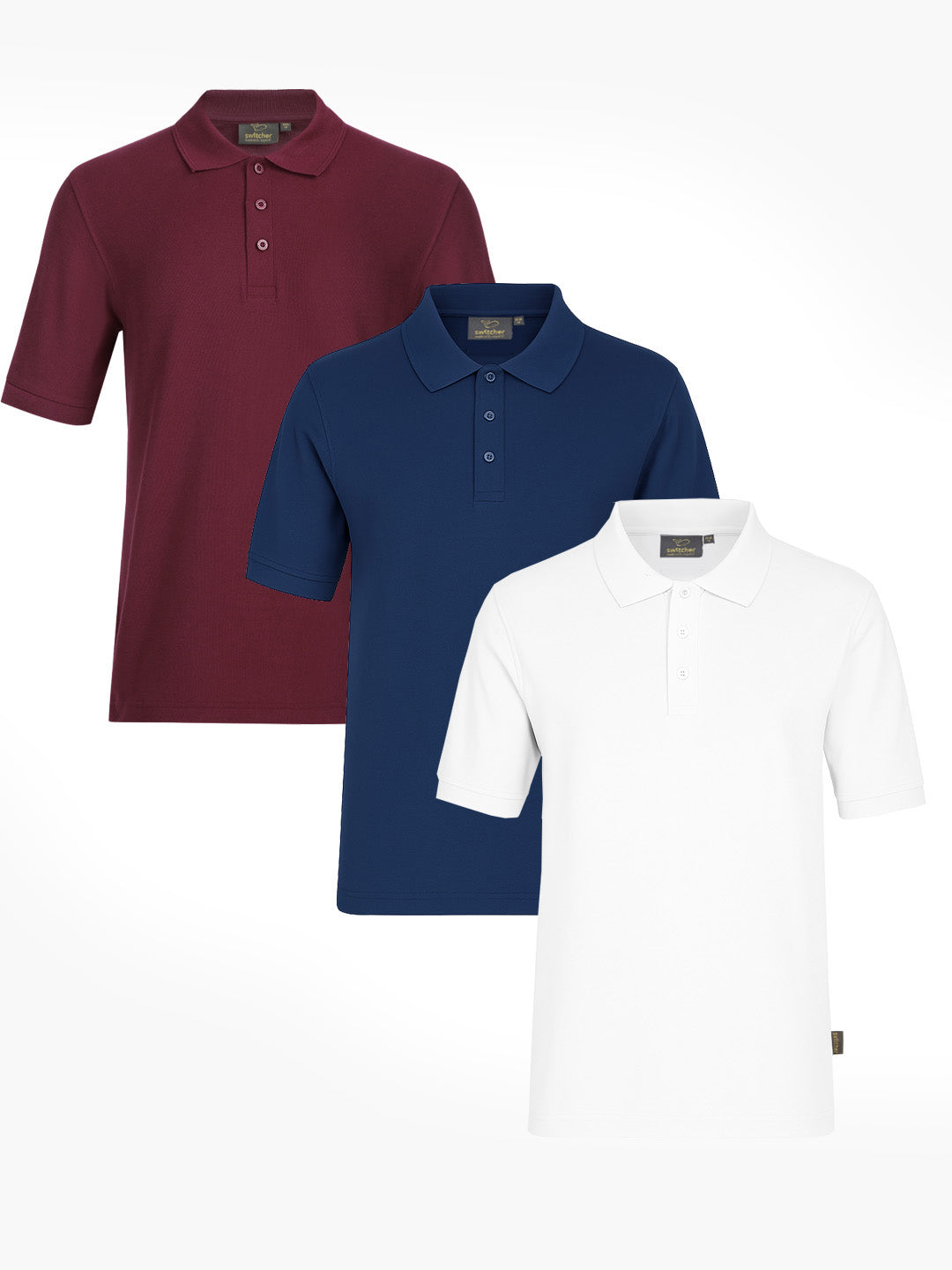 Switcher homme polo John color/12015 Pack