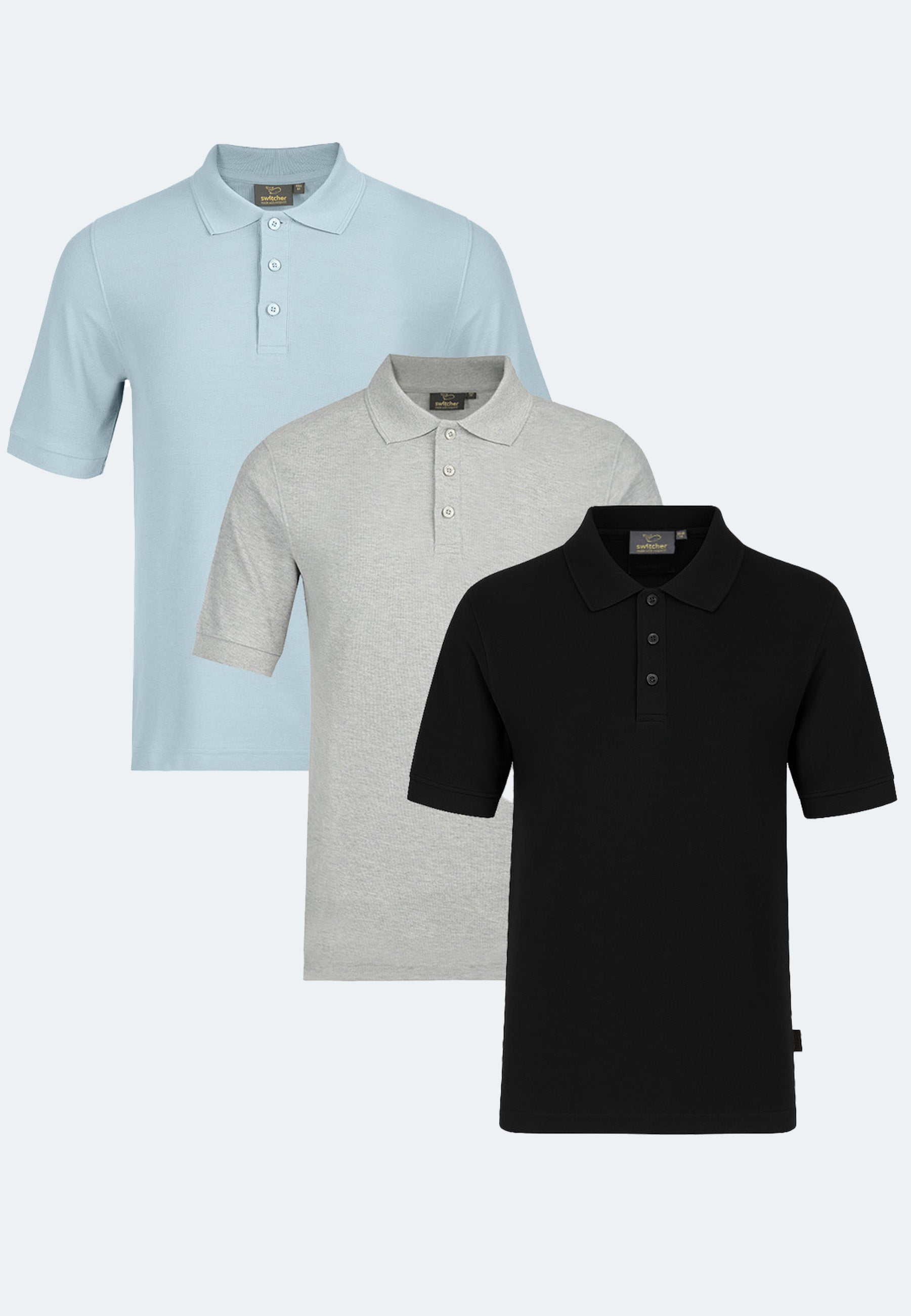 Switcher homme polo John color/40422 Pack