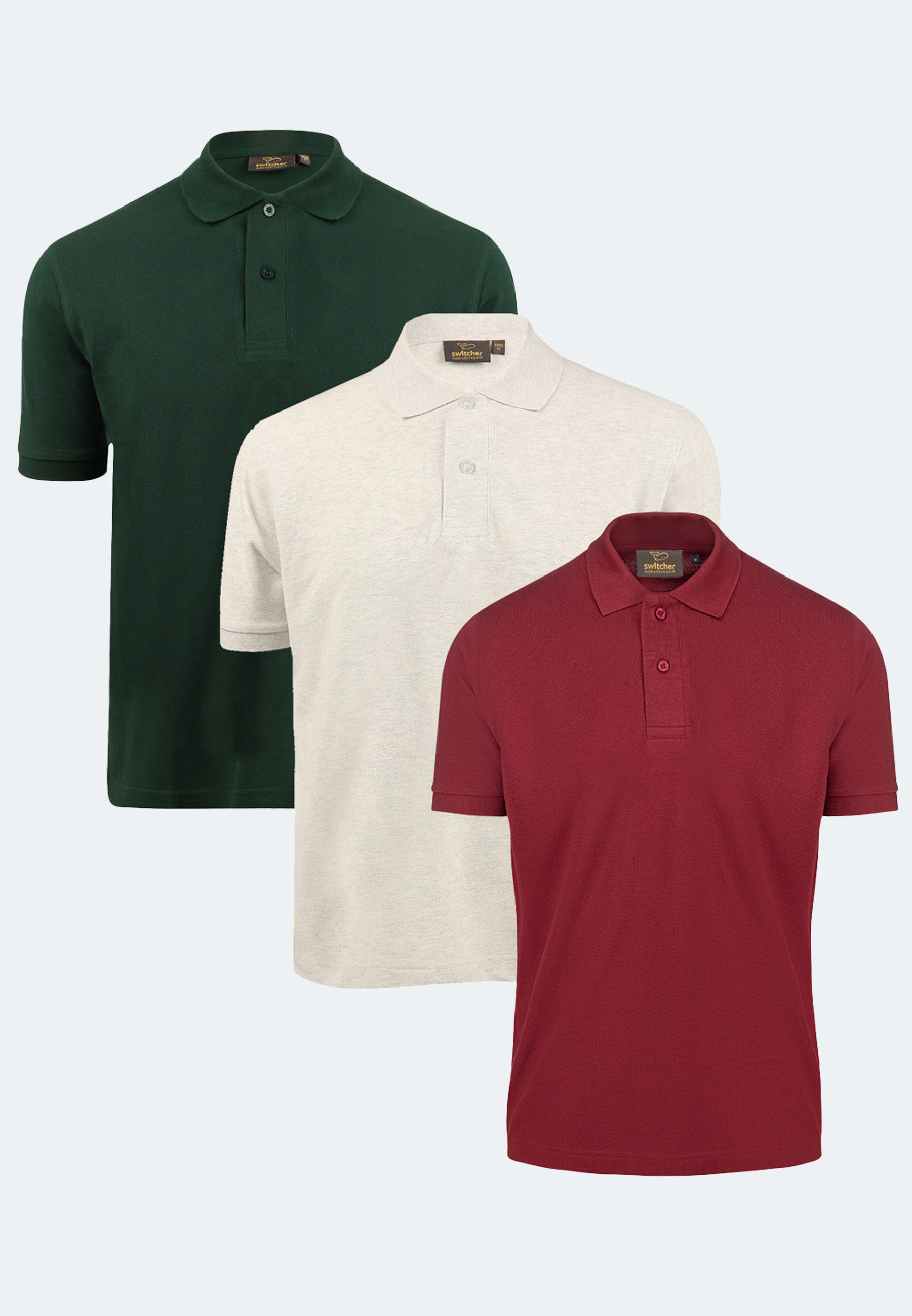Switcher homme polo samuel color/15820 Pack