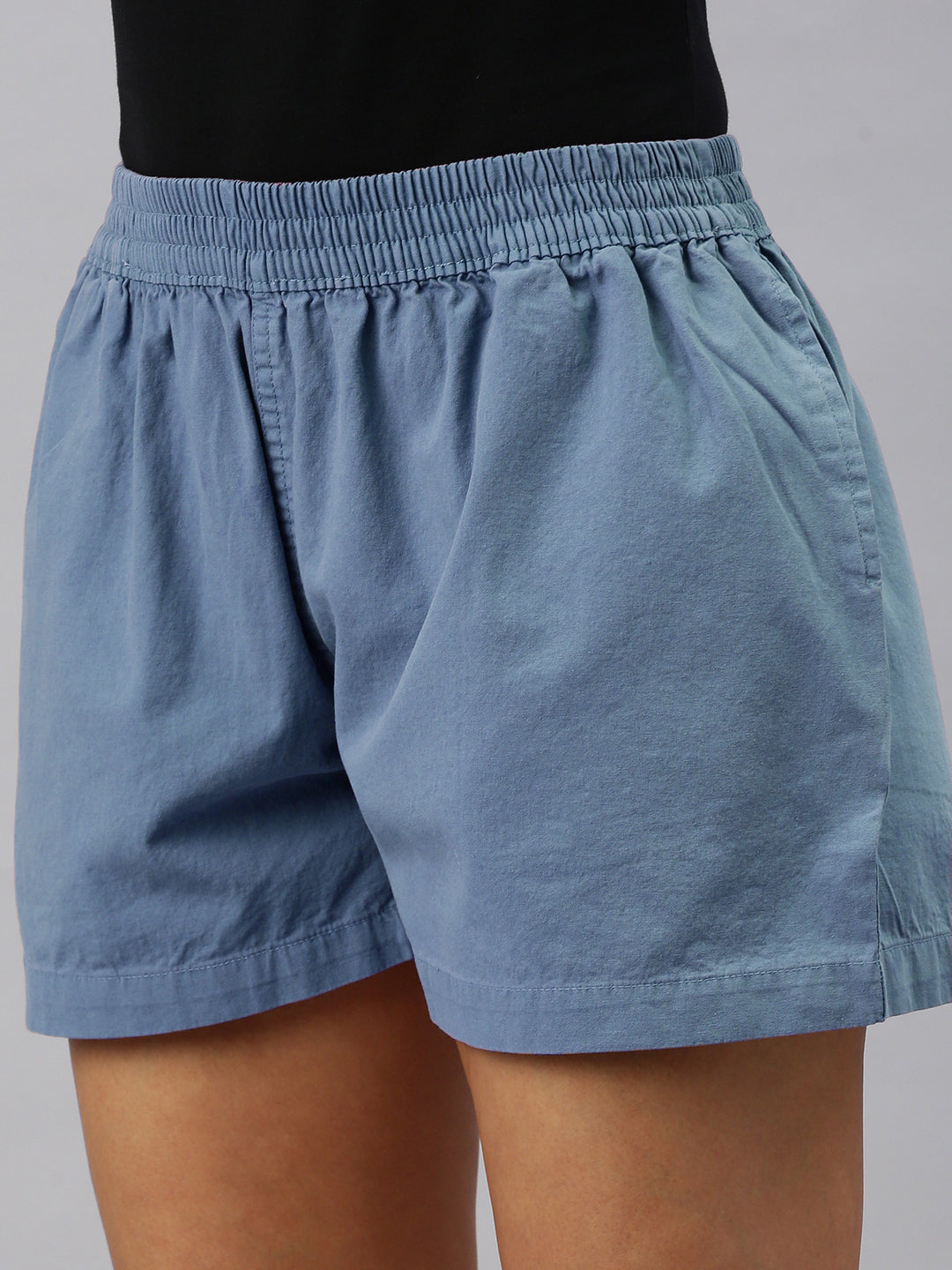 Short en sergé organique pour femme Rihanna 8215