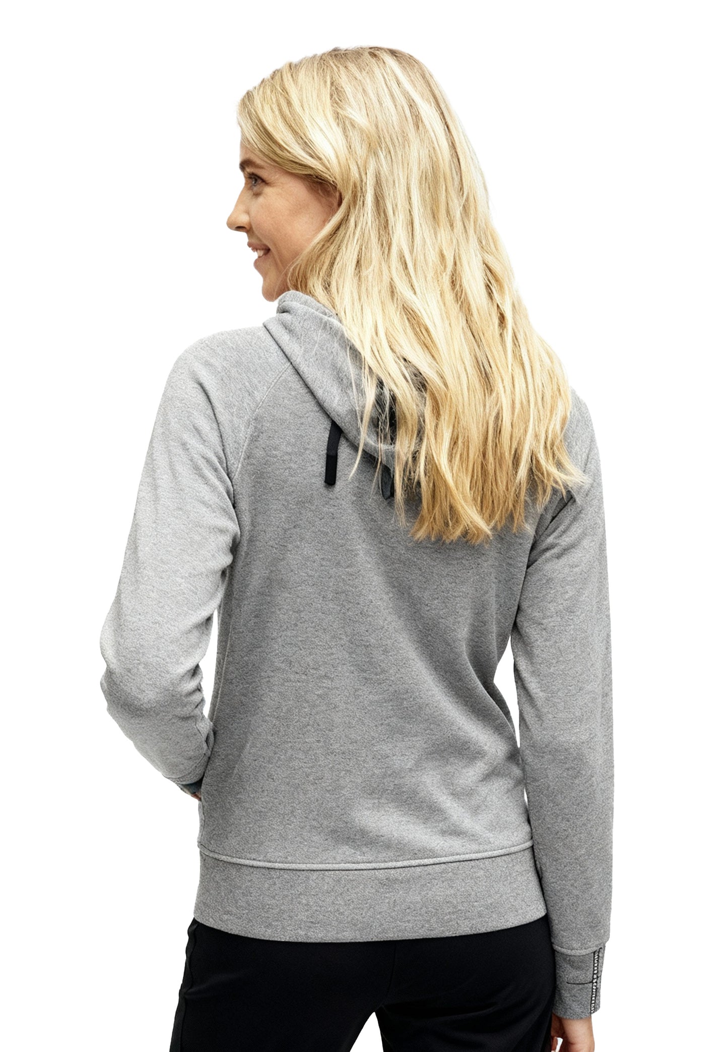 Sweat-shirt à capuche Lady arizona color/672 ebony chine