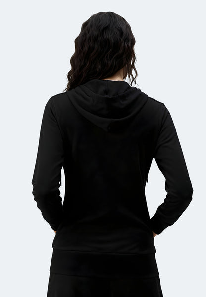 Sweat-shirt à capuche Lady arizona color/40 noir