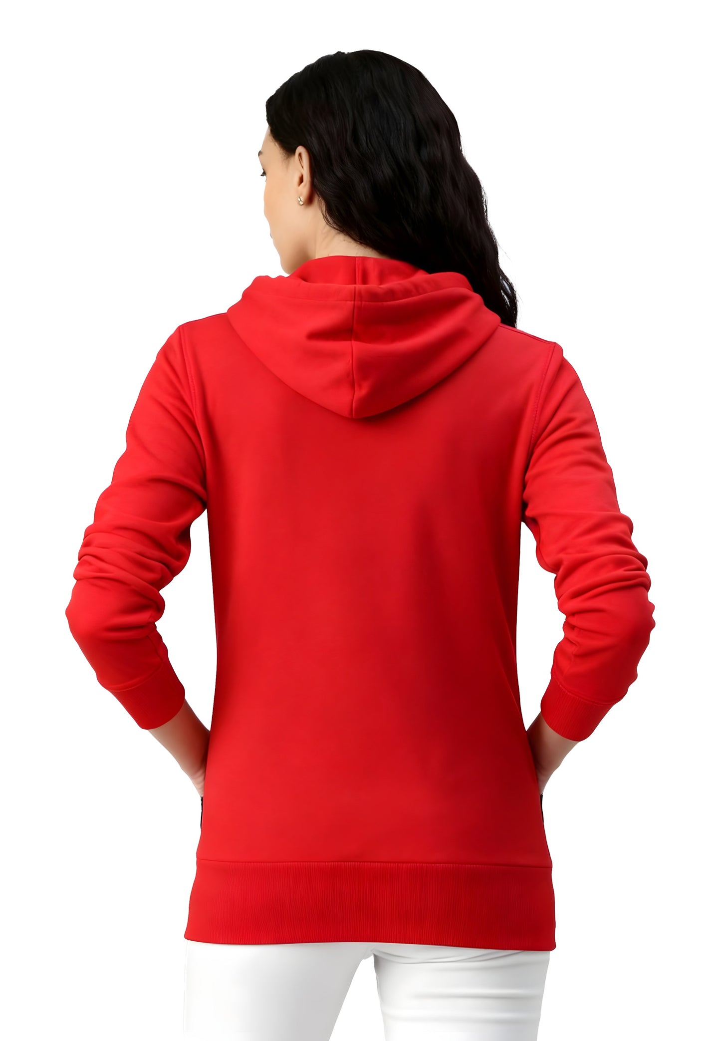 Sweat-shirt à capuche Lady arizona color/10 rouge